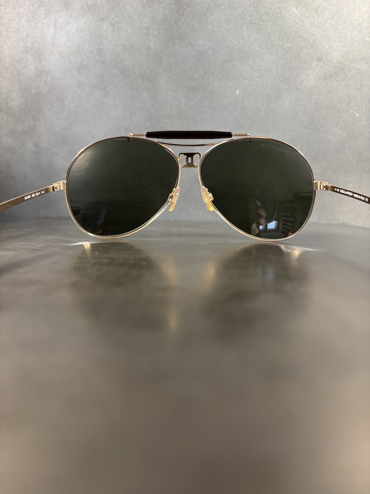 Dsquared2 2010 DSquared2 Sunglasses Metal Aviators DQ 0001 Italy Size ONE SIZE - 17 Thumbnail