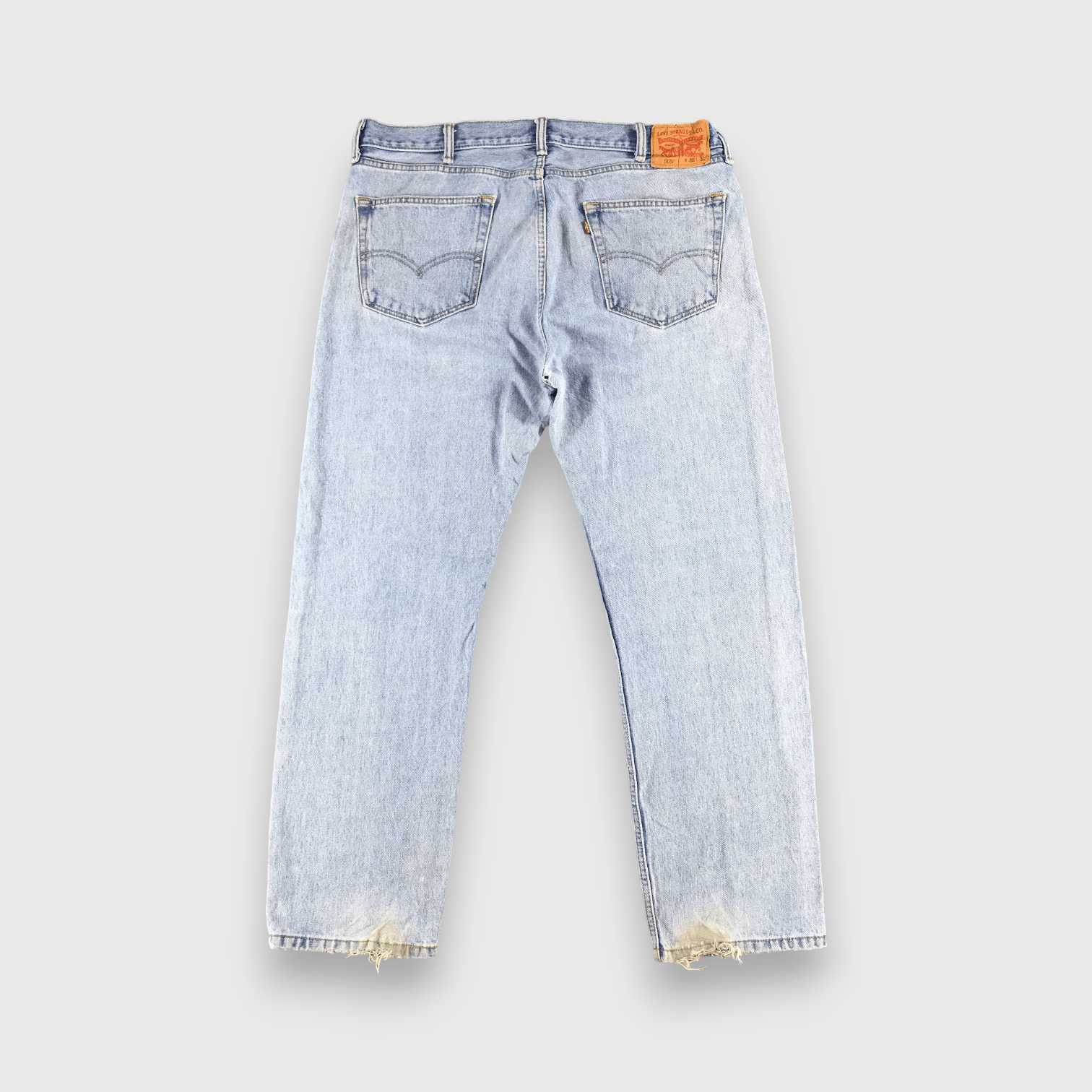 Levi's Vintage Light Wash Levis 505 Jeans-J1199 Size US 39 - 2 Thumbnail