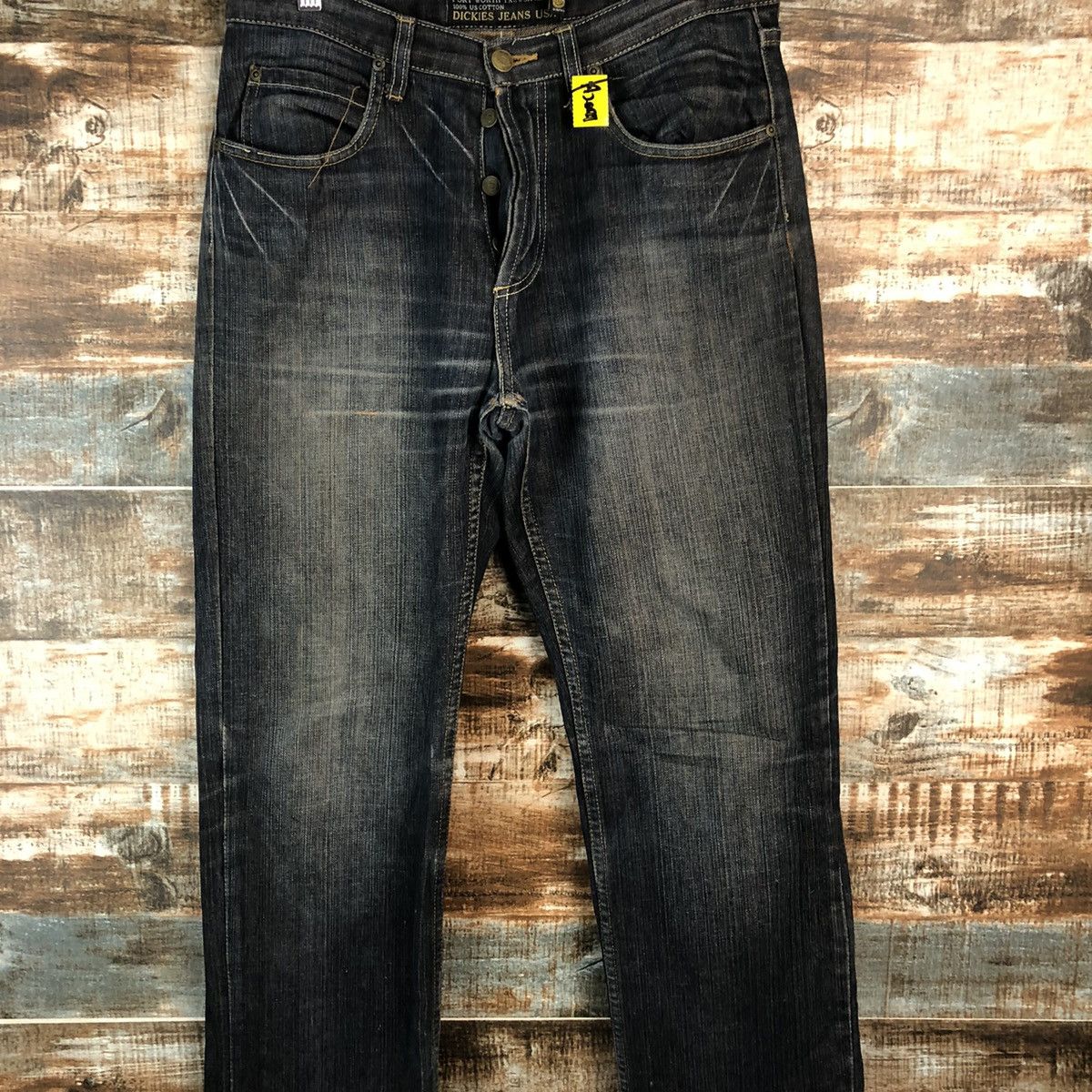 Dickies Dickies vintage Black Denim Pants #A2091 Size US 31 - 6 Thumbnail
