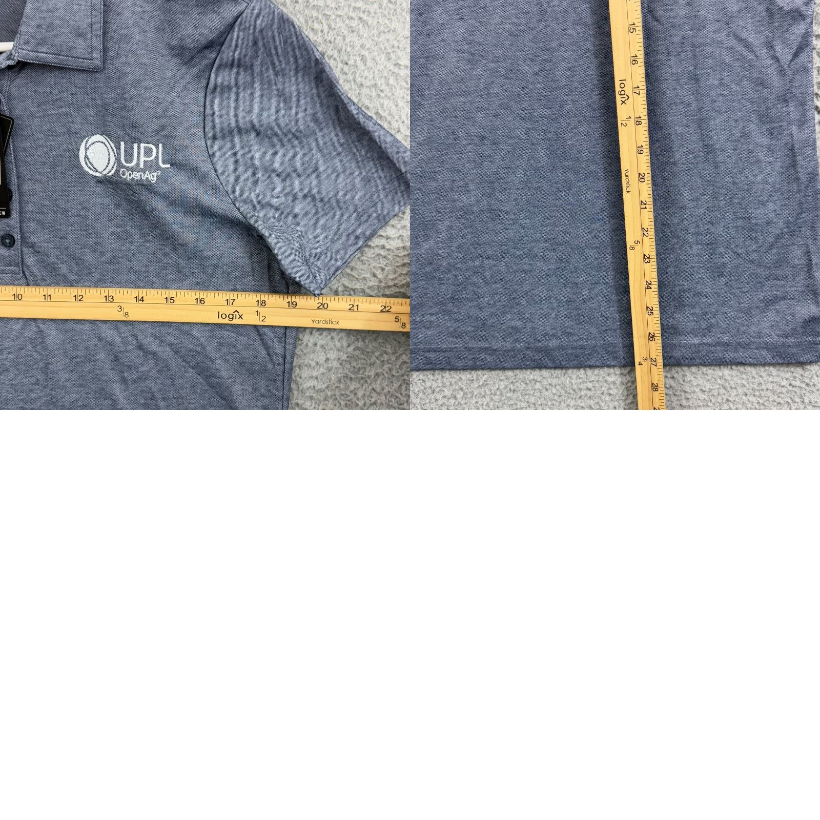 TravisMathew Travis Mathew Shirt Mens Large Gray Short Sleeve Polo Oceanside Casual Golf NWT Size US L / EU 52-54 / 3 - 8 Thumbnail