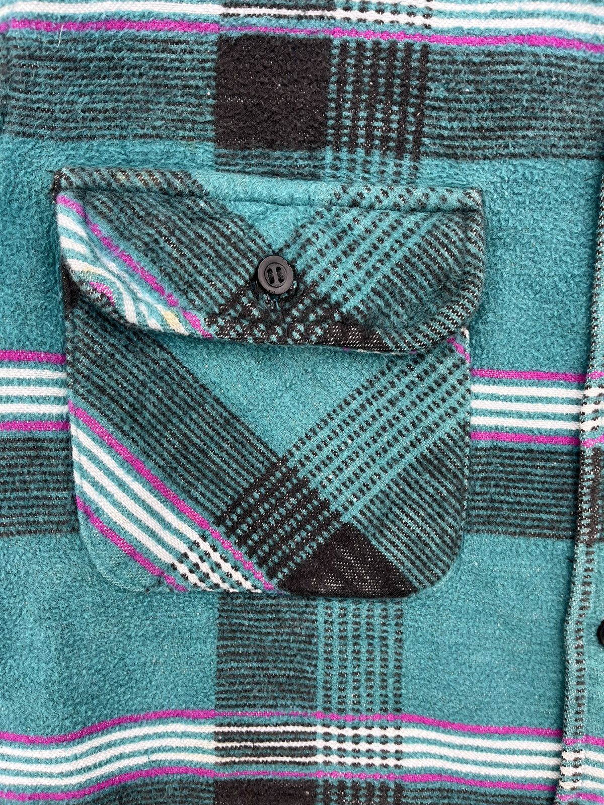Japanese Brand × Vintage Vintage thick pine grove button up Size US L / EU 52-54 / 3 - 4 Thumbnail