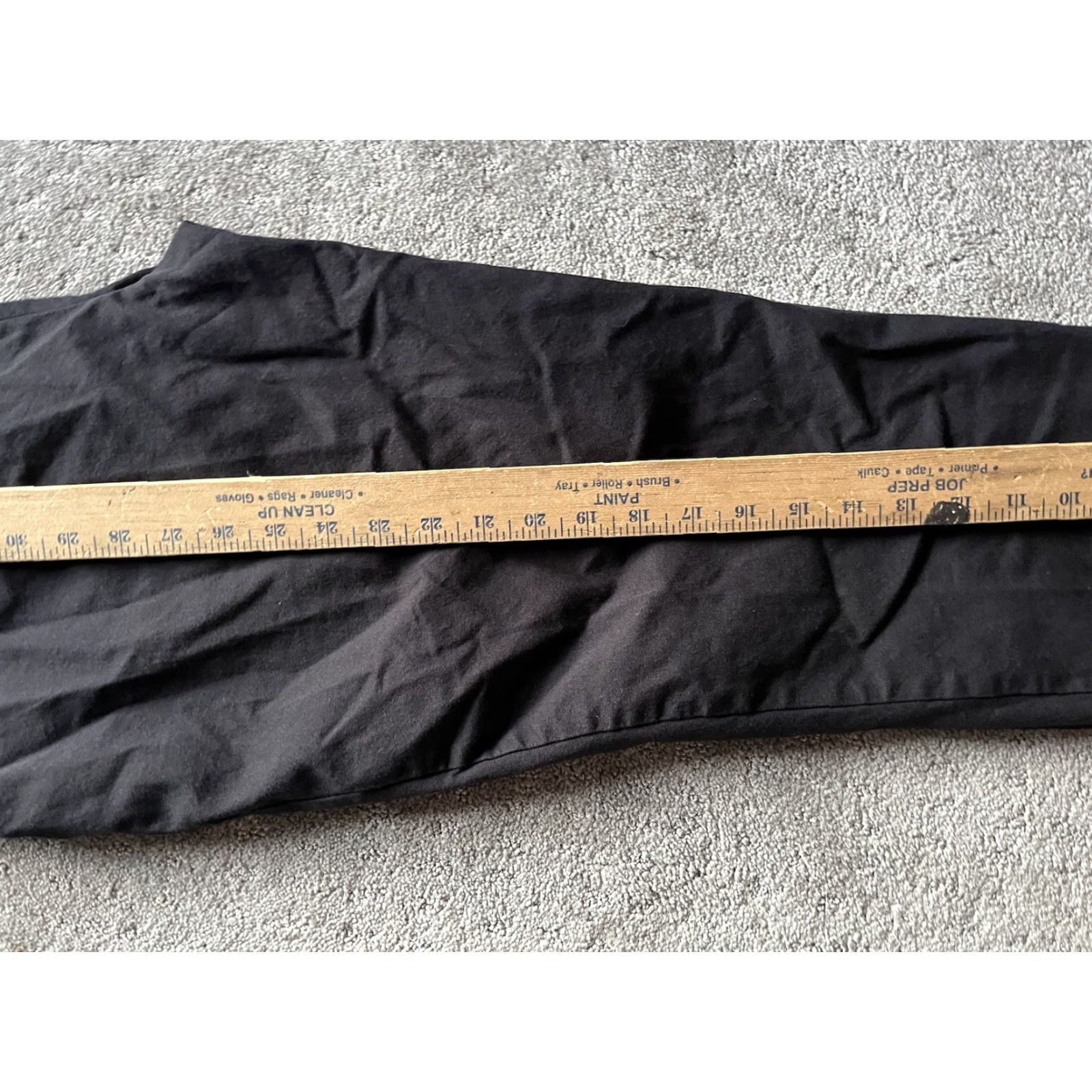 Talbots Talbots Pants Womens 10 Black Chatham Ankle High Rise Curvy Stretch Tapered Women's Regular Jeans Canvas 26 Inseam Size 32" / US 10 / IT 46 - 6 Thumbnail