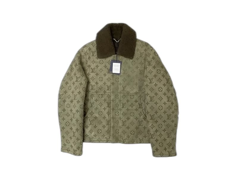 Louis Vuitton Louis Vuitton Suede Patterned Jacket Size US L / EU 52-54 / 3 - 1 Thumbnail