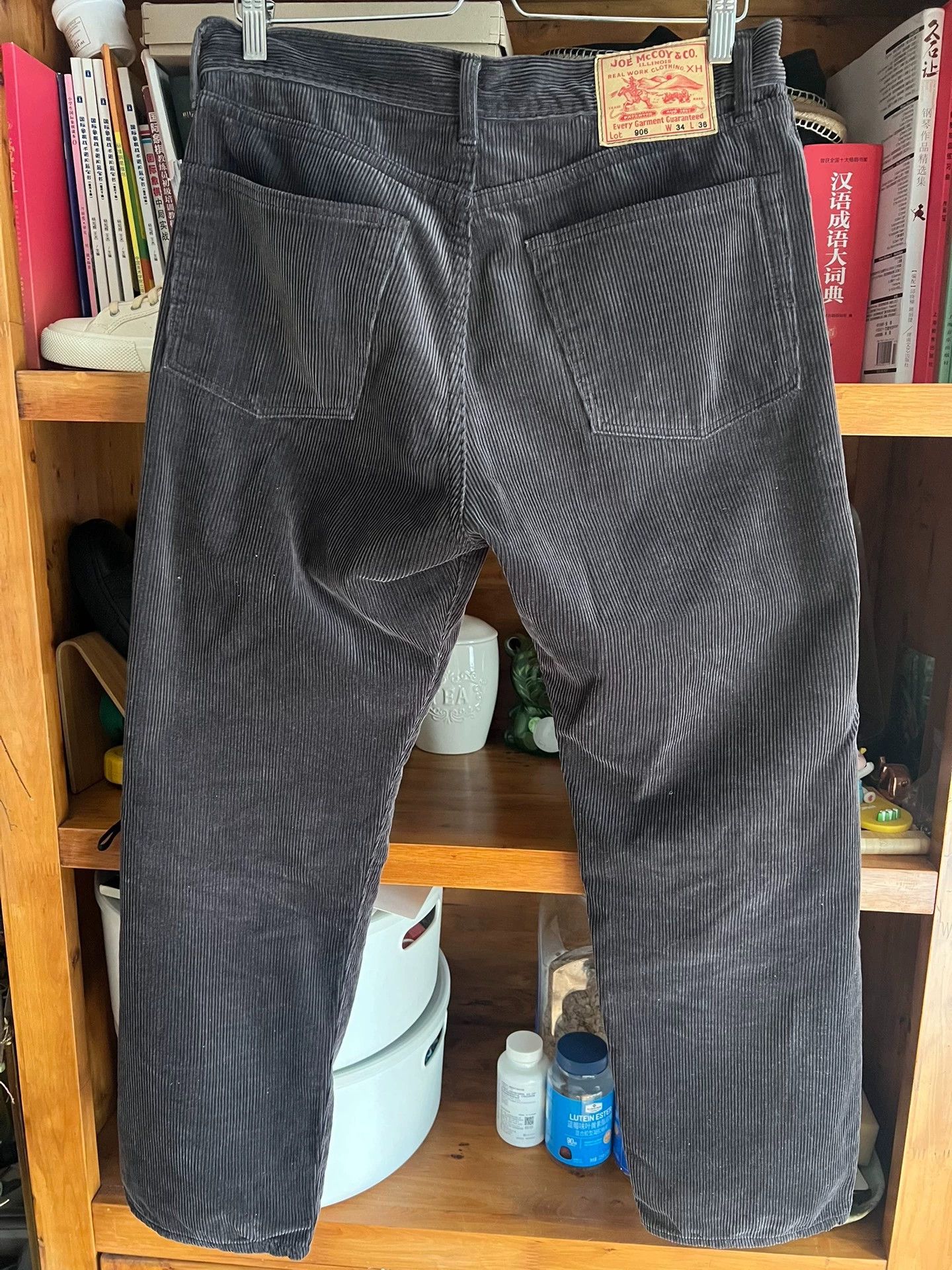 The Real McCoy's The Real McCoy’s Corduroy 906 Thick Cotton Pants 34 Size US 34 / EU 50 - 6 Thumbnail