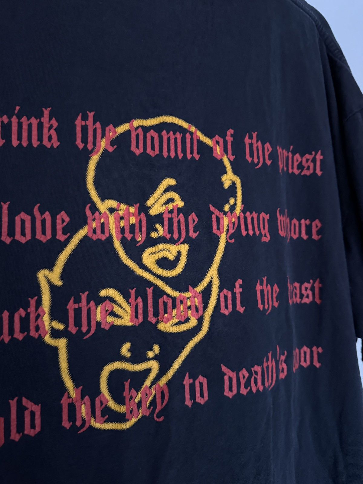 Vintage Vintage Venom Black Metal Shirt XL Size US XL / EU 56 / 4 - 6 Thumbnail