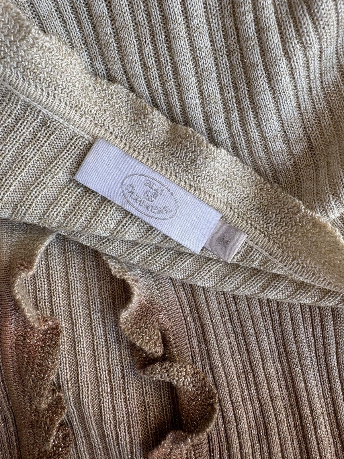 Vintage Silk and Cashmere cardigan Size M / US 6-8 / IT 42-44 - 17 Thumbnail