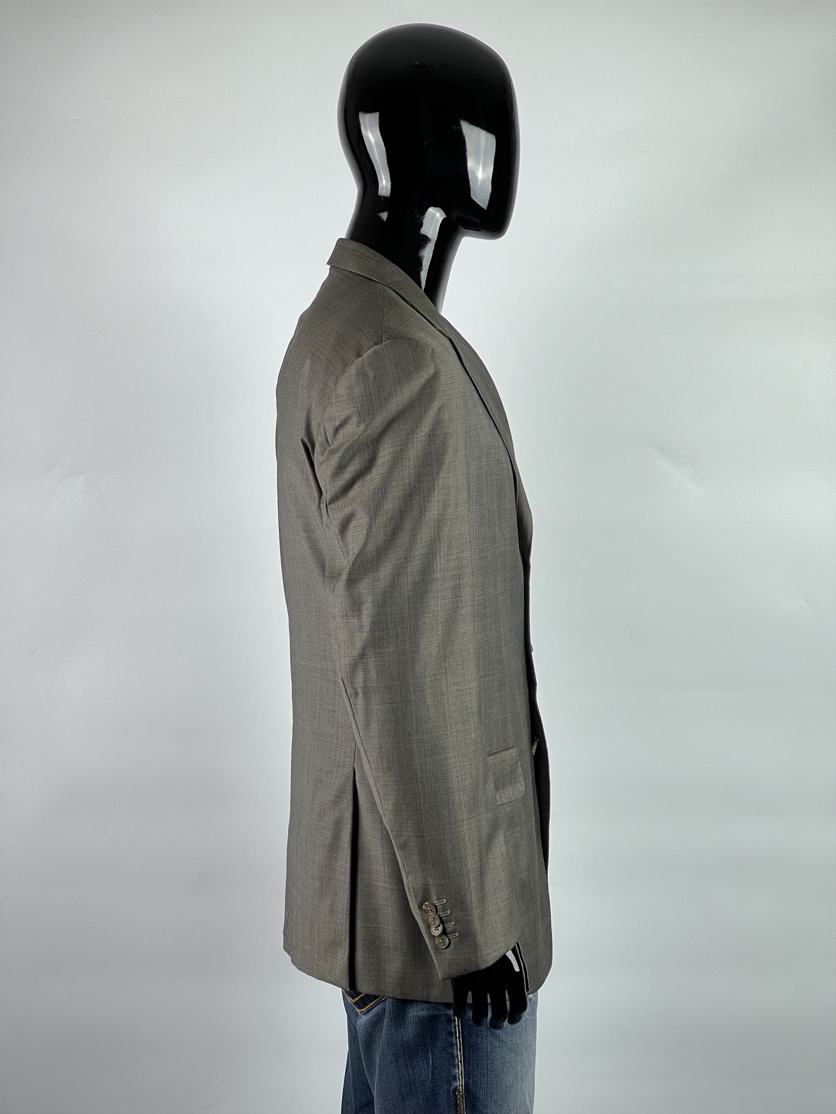 Ermenegildo Zegna Ermenegildo Zegna Three Buttons Wool Silk Size 52R Size 52R - 2 Thumbnail