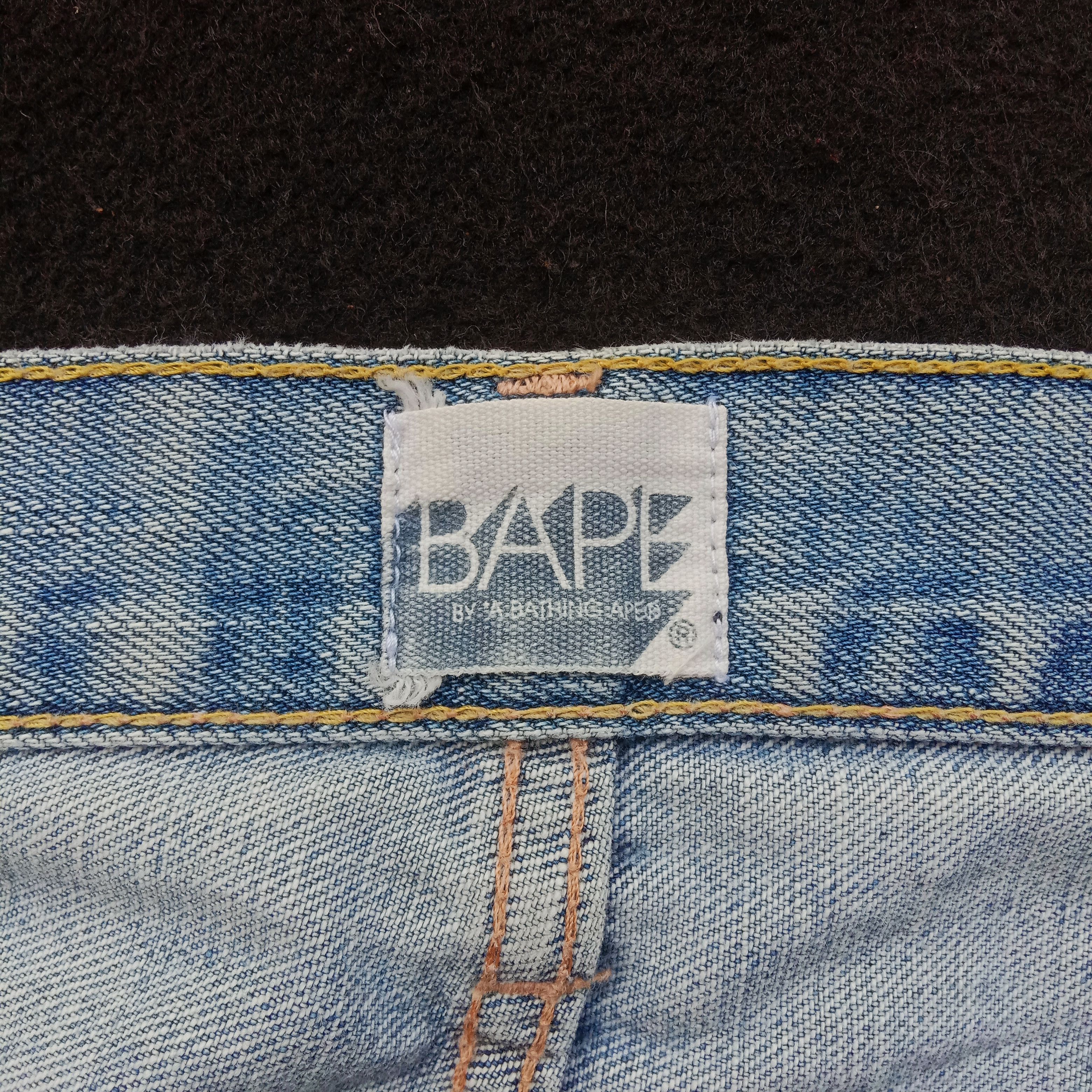 Bape Baby Milo Denim (2006) Size US 34 / EU 50 - 7 Thumbnail