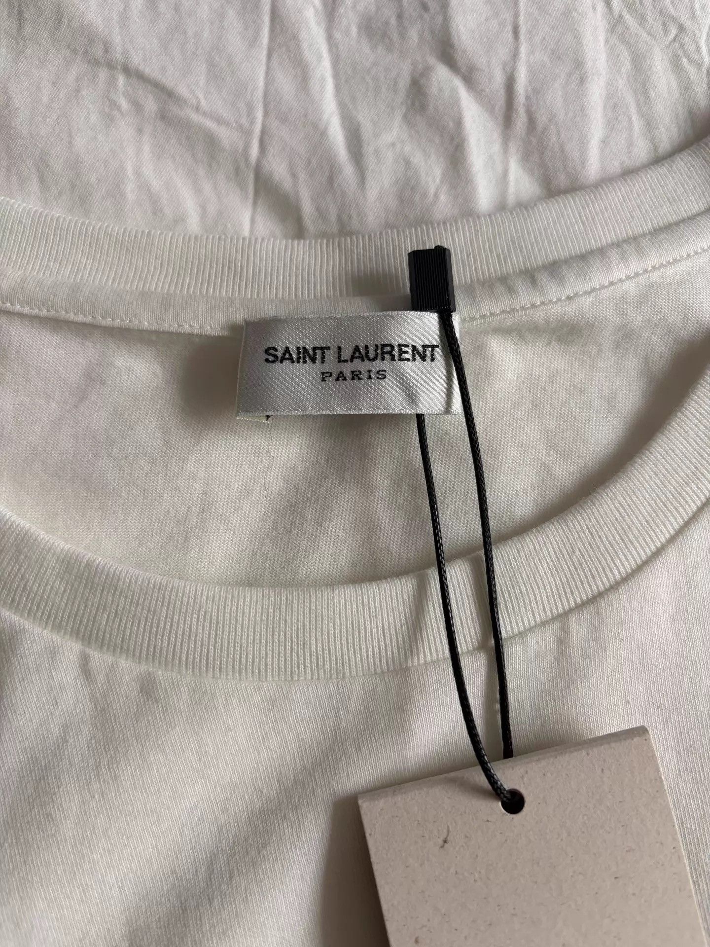 Saint Laurent Paris Saint Laurent Mirror Letter T-shirt K33 Size US XXL / EU 58 / 5 - 3 Thumbnail