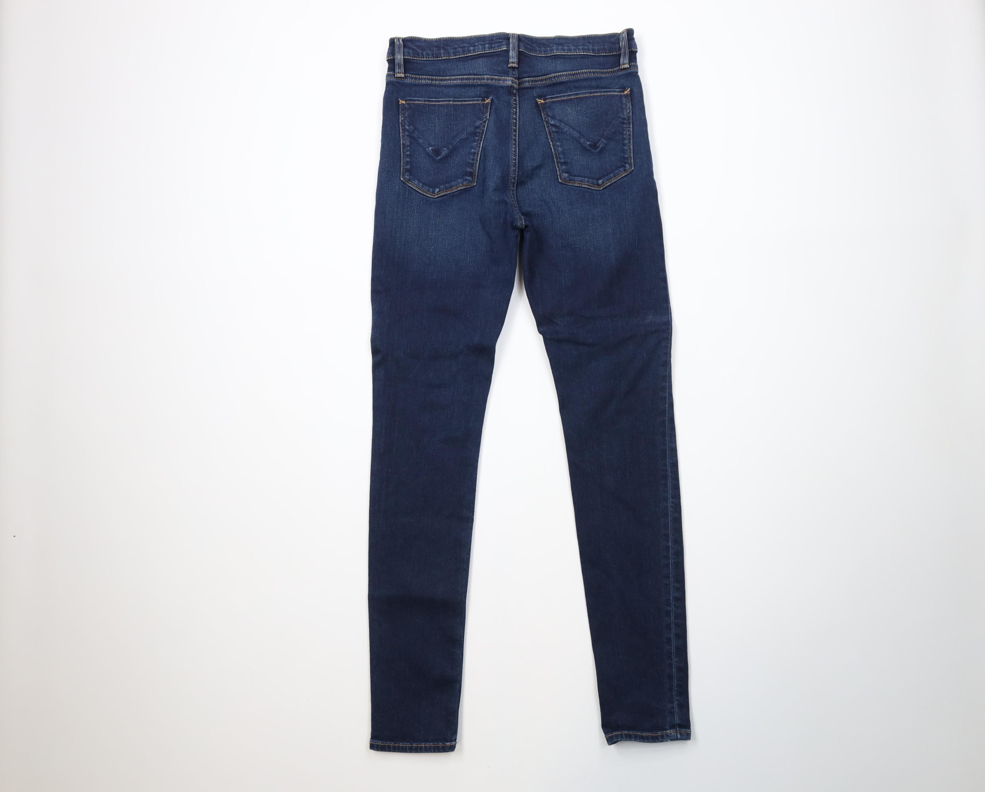 Vintage Hudson Jeans Stretch Barbara Super Skinny Leg Denim Jeans Size 28" / US 6 / IT 42 - 7 Thumbnail