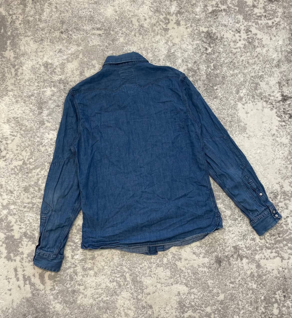 G-Star Vintage G-Star RAW Regular Casual Long Sleeve Denim Shirt Size US L / EU 52-54 / 3 - 6 Thumbnail