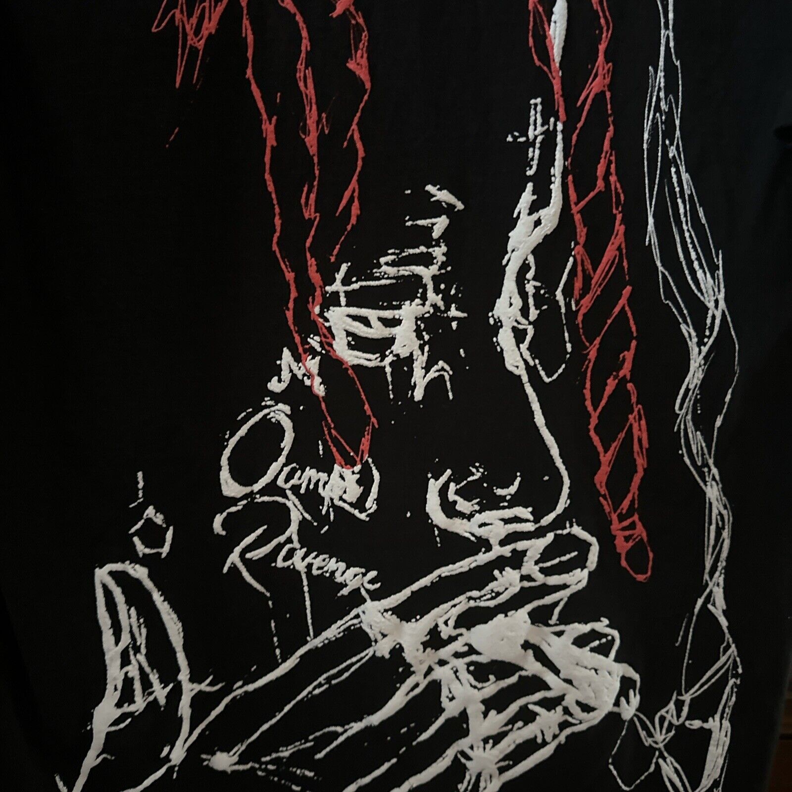 Revenge Revenge x Trippie Redd Smoking T-Shirt Black Size Small Size US S / EU 44-46 / 1 - 4 Thumbnail