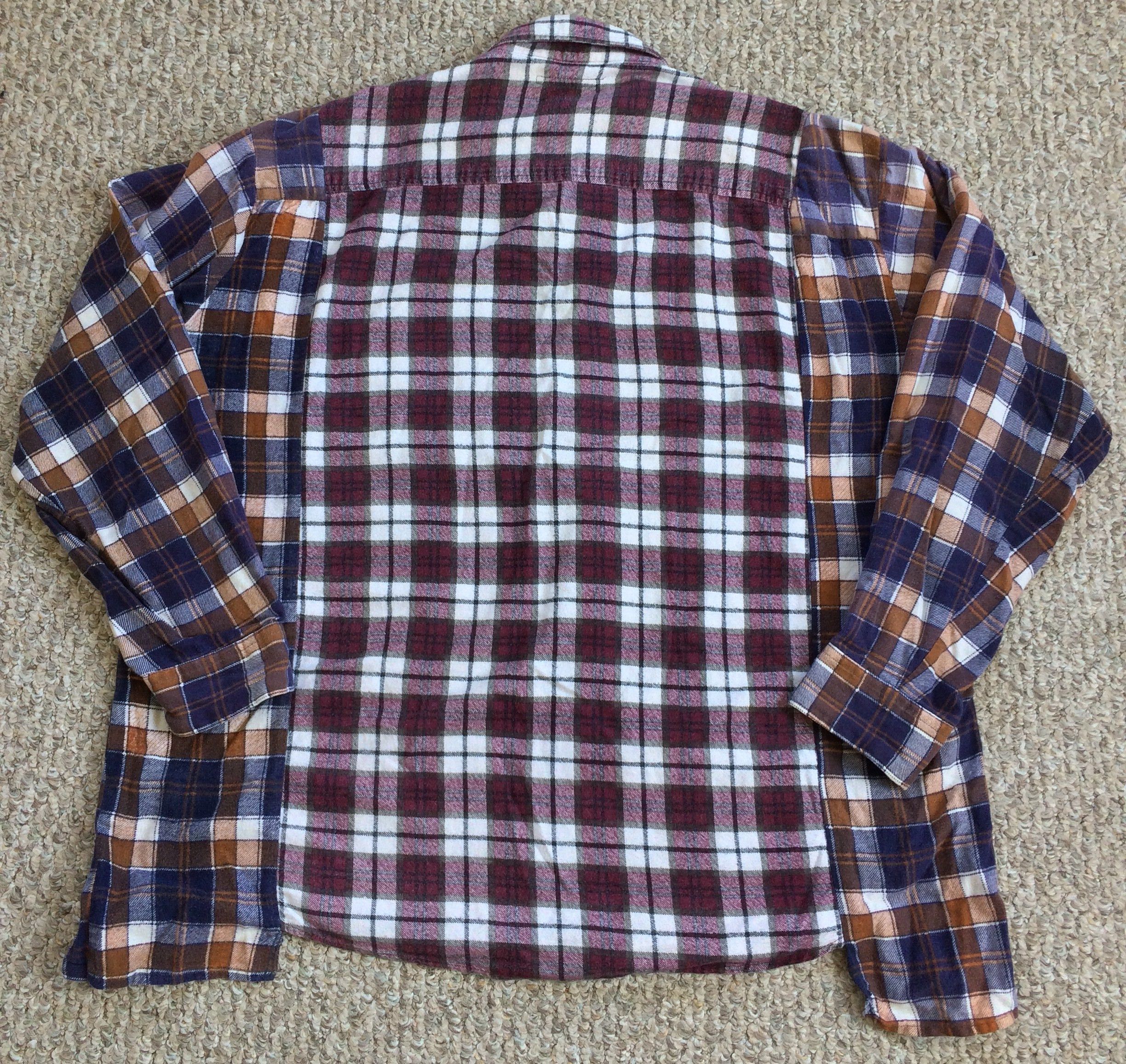 Needles Rebuild by Needles Wide Ribbon Cut Flannel Size US XL / EU 56 / 4 - 5 Thumbnail