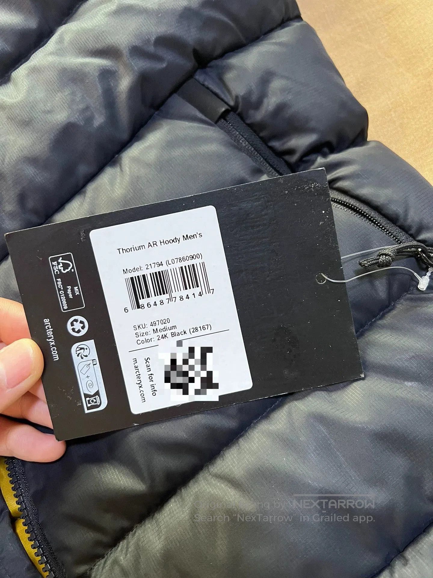 Arc'teryx ARC'TERYX Thorium AR Hoody. Size US M / EU 48-50 / 2 - 4 Thumbnail