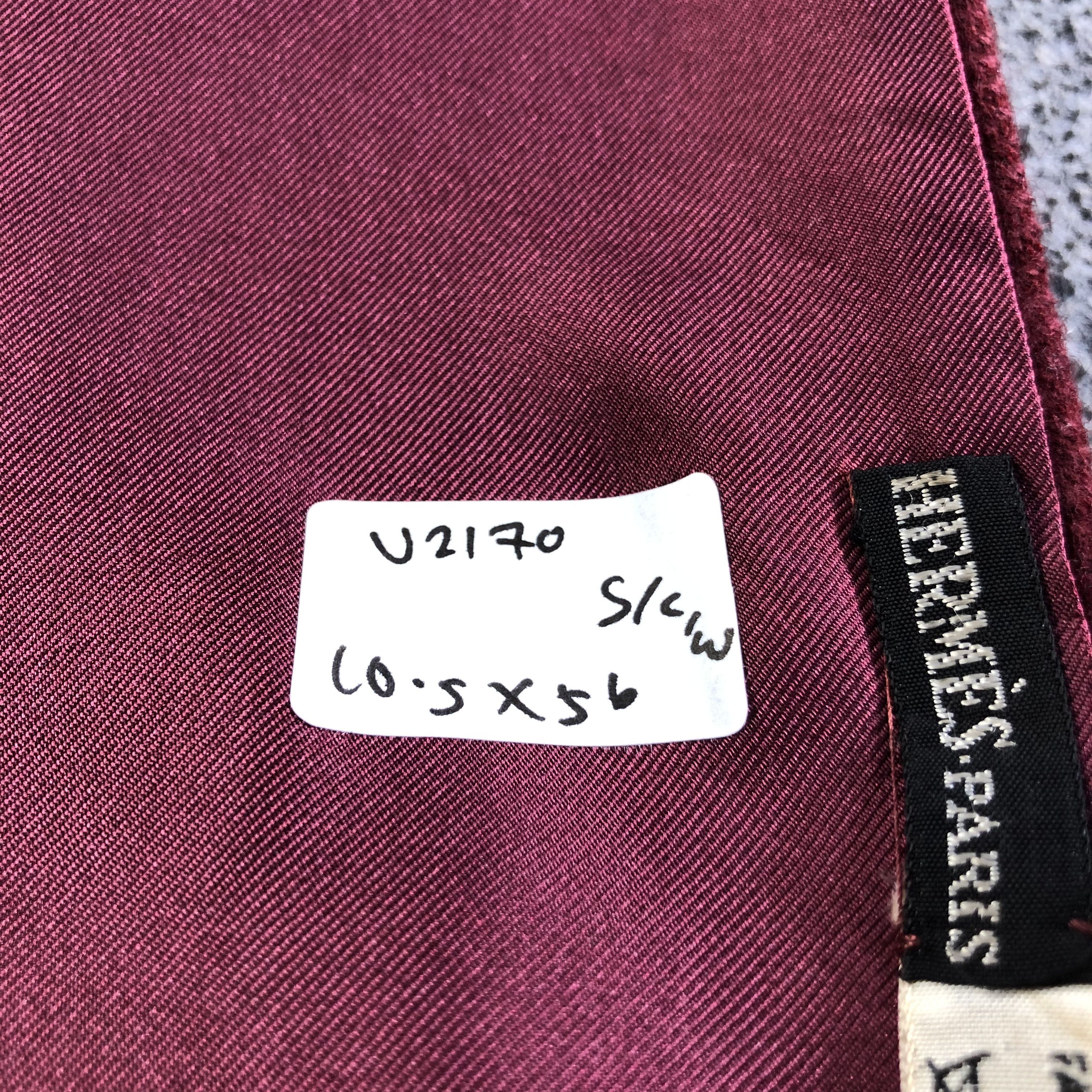 Hermes Hermes Silk/Cashmere/Wool Scarf Muffler Neckwear V2170 Size ONE SIZE - 18 Thumbnail