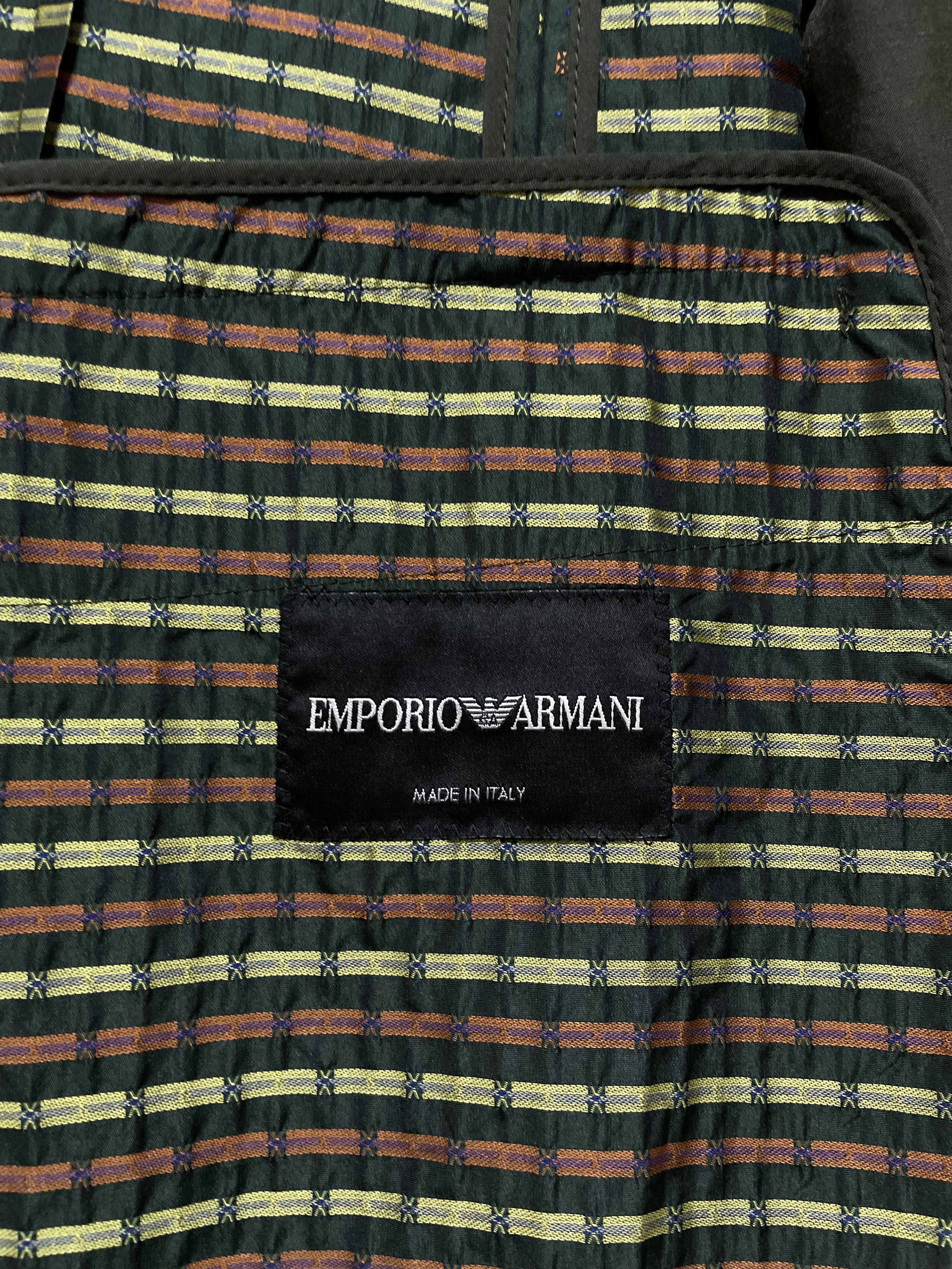 Emporio Armani EMPORIO ARMANI Blazer Jacket Textured Sport Coat Traveller Size 38R - 11 Thumbnail