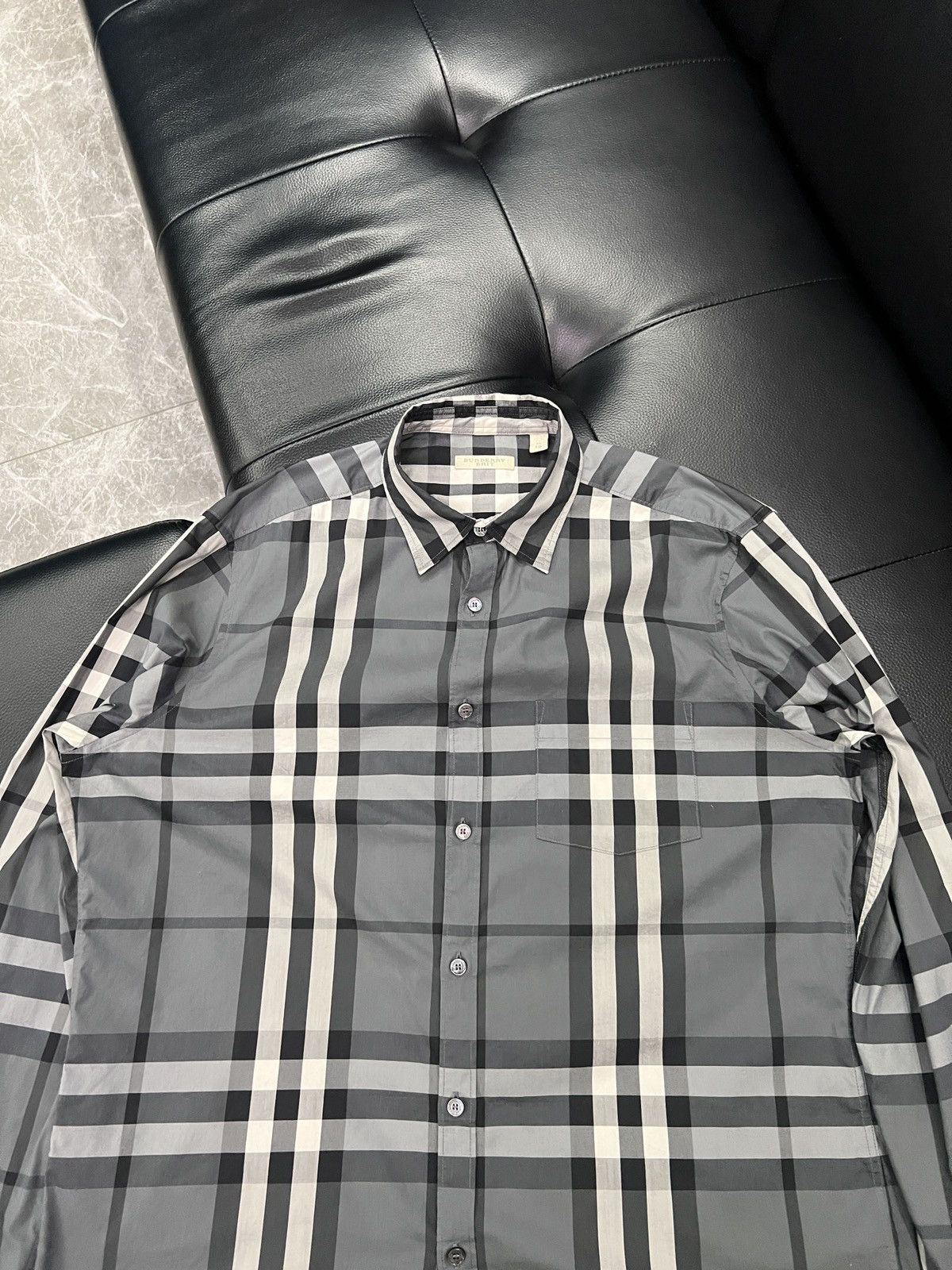 Burberry Burberry Check Pattern Shirt Size US XL / EU 56 / 4 - 3 Thumbnail