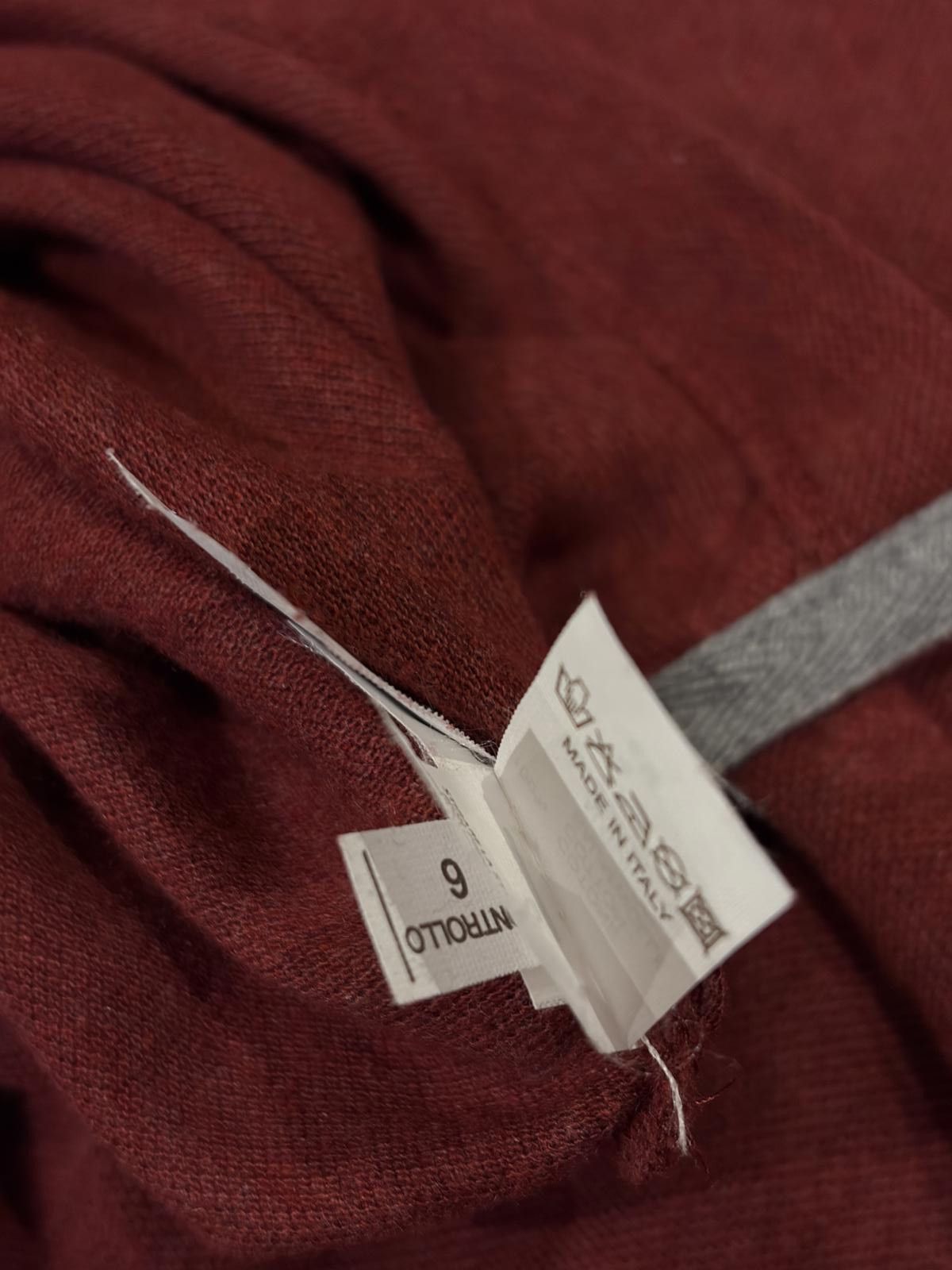 Brunello Cucinelli Brunello Cucinelli Dusty Rose Long-Sleeve Polo Size US XL / EU 56 / 4 - 9 Thumbnail