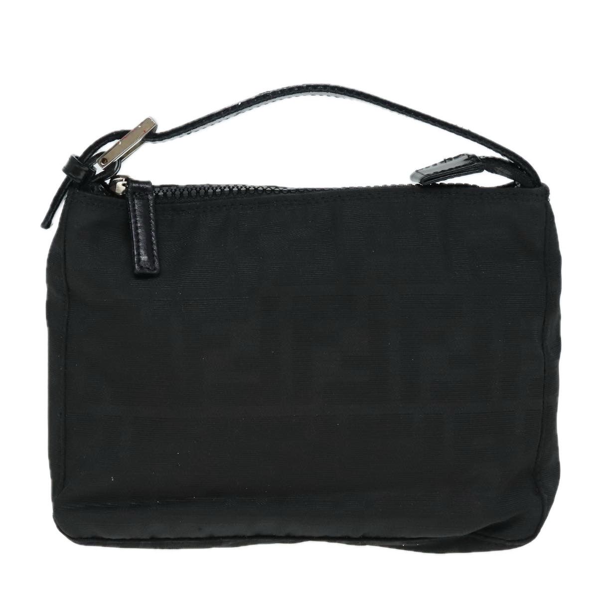 Fendi Black Canvas Handbag (Pre-Owned) Size ONE SIZE - 1 Thumbnail