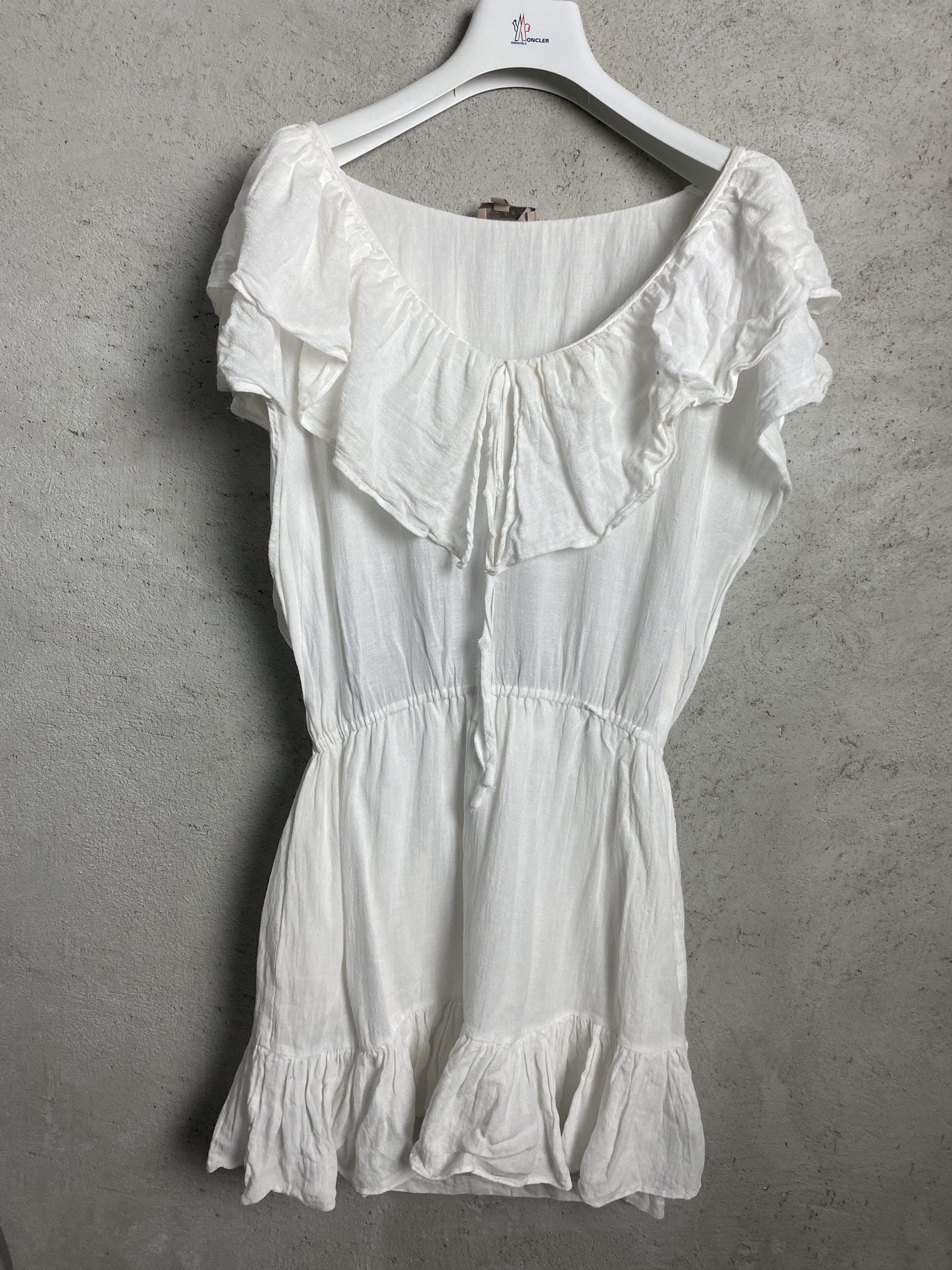 Sandro Sandro viscose linen mini dress boho casual formal Size M / US 6-8 / IT 42-44 - 1 Thumbnail