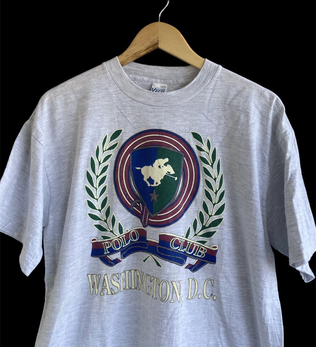 Vintage Vintage 90s Washington D.C. polo club single stitched tee Size US L / EU 52-54 / 3 - 1 Thumbnail