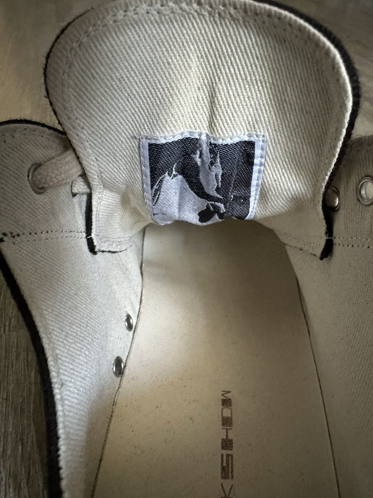 Rick Owens Drkshdw Rick Owens DRKSHDW Scarpe Denim Trainers Size US 9 / EU 42 - 7 Thumbnail