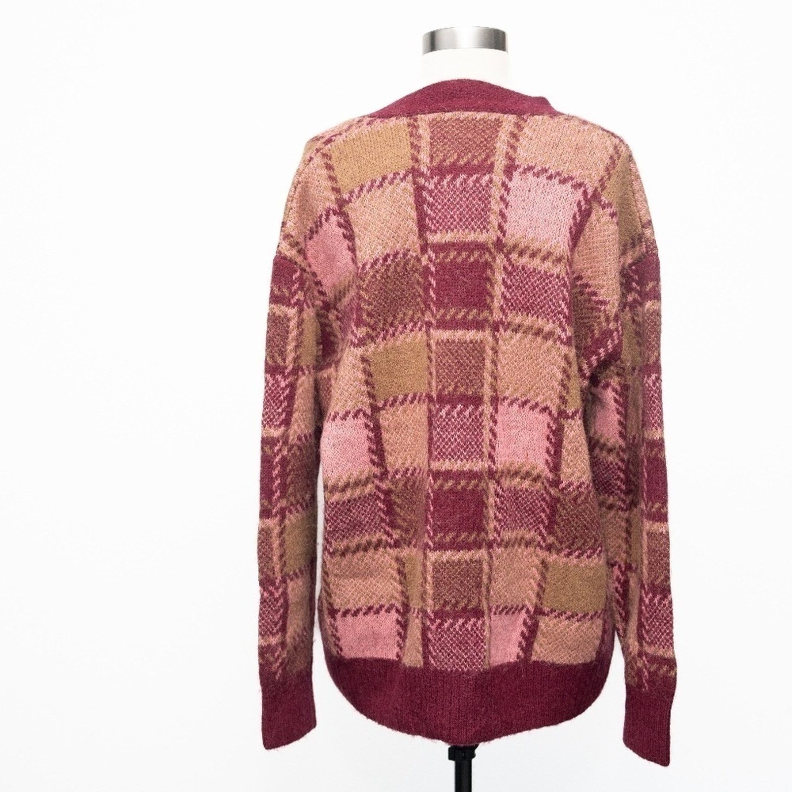RE/DONE RE/DONE. 90s Oversized Wool Alpaca Blend Cardigan Size M / US 6-8 / IT 42-44 - 10 Thumbnail