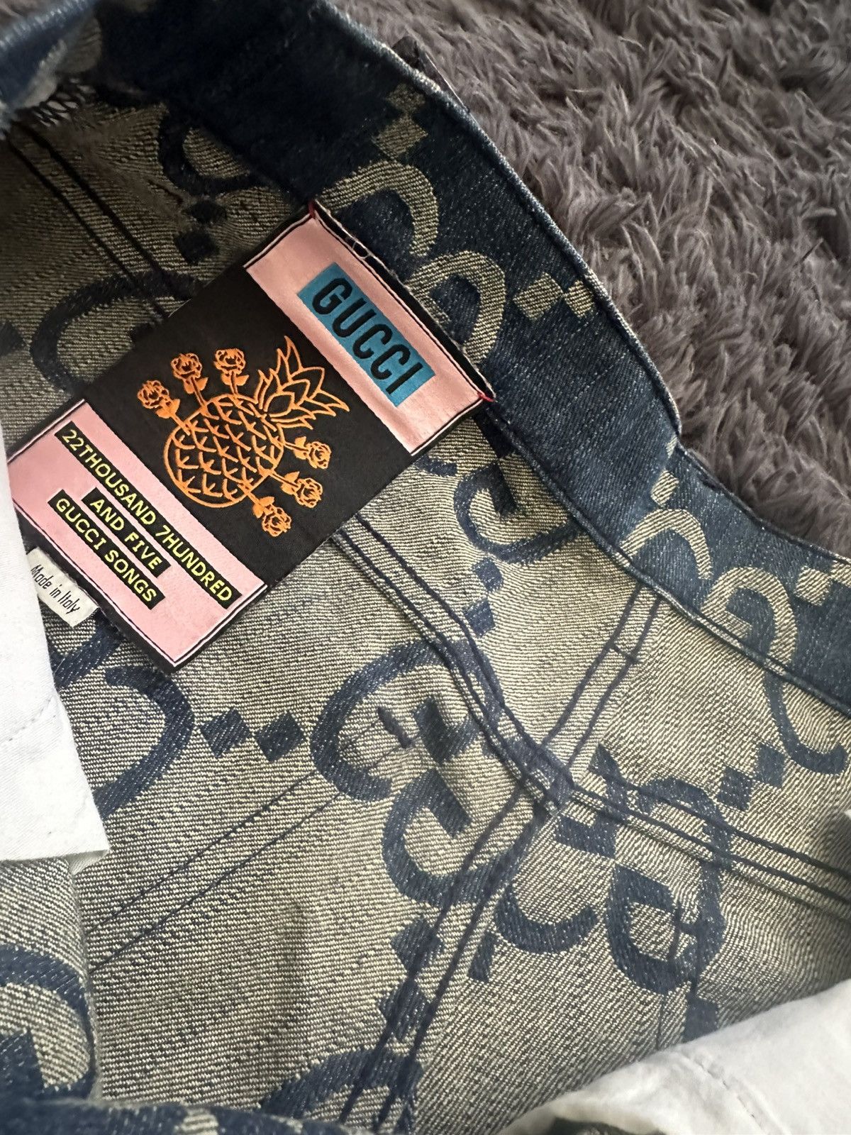 Gucci Gucci Monogram Denim Shorts Size US 30 / EU 46 - 5 Thumbnail