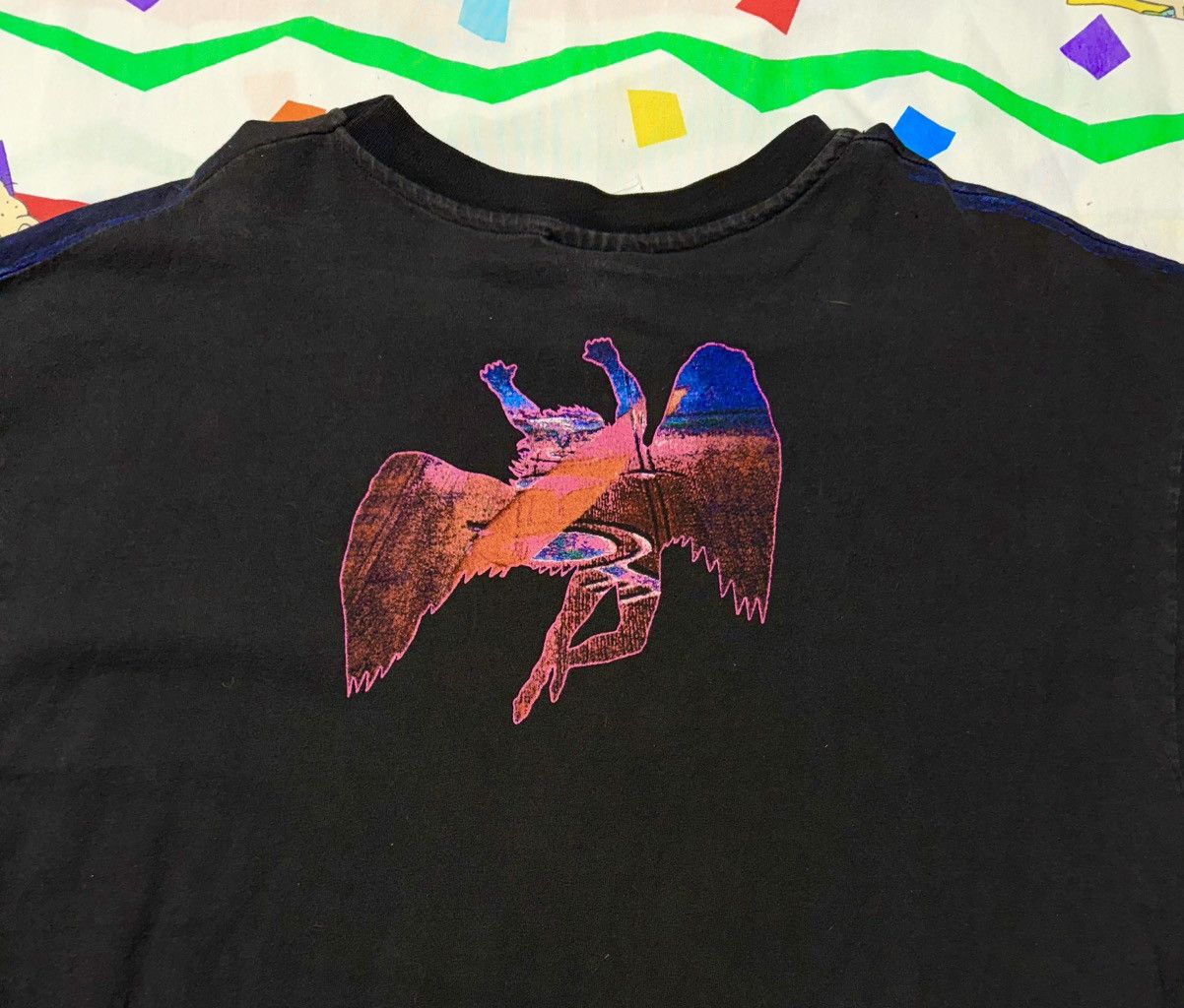 Hanes Vintage 1990s LED ZEPPELIN All Over Print T-SHIRT Size US XL / EU 56 / 4 - 9 Thumbnail