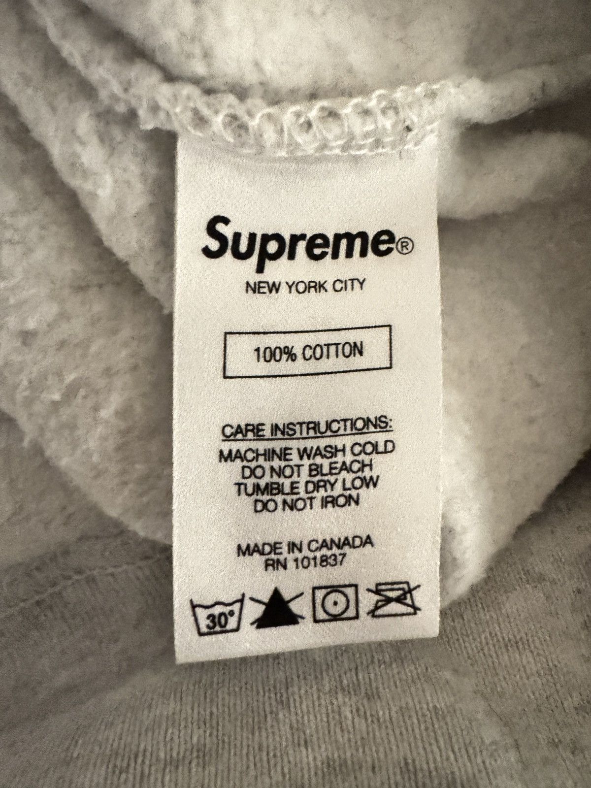 Supreme Underline Crewneck Size US XL / EU 56 / 4 - 5 Thumbnail