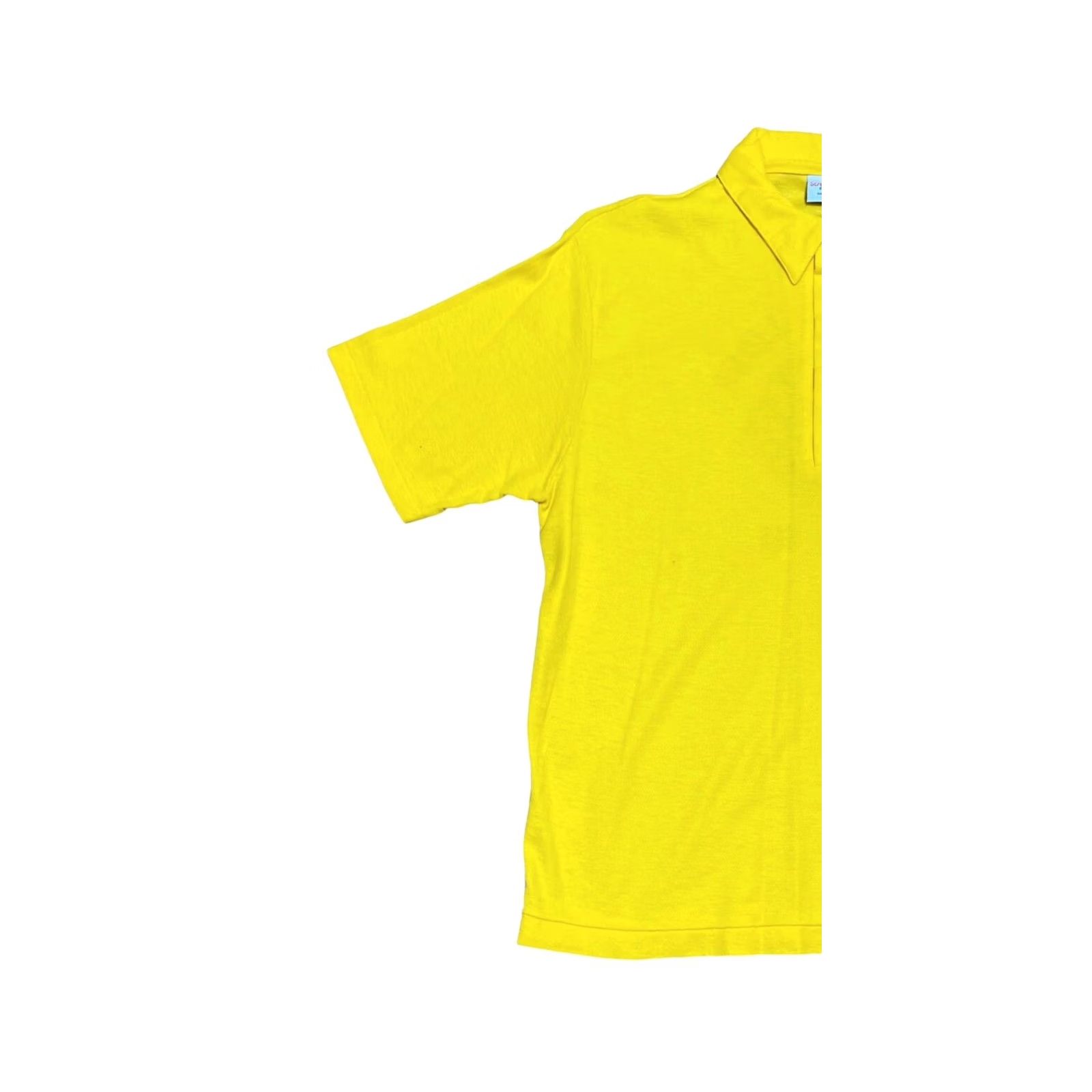 Vintage VINTAGE ScreenMates Yellow Polo Shirt L Men’s USA Lions 80s Polo Shirt Short Sleeve Button-Down Collar Polo Mens Yellow Lions USA 80’s Size US L / EU 52-54 / 3 - 2 Thumbnail