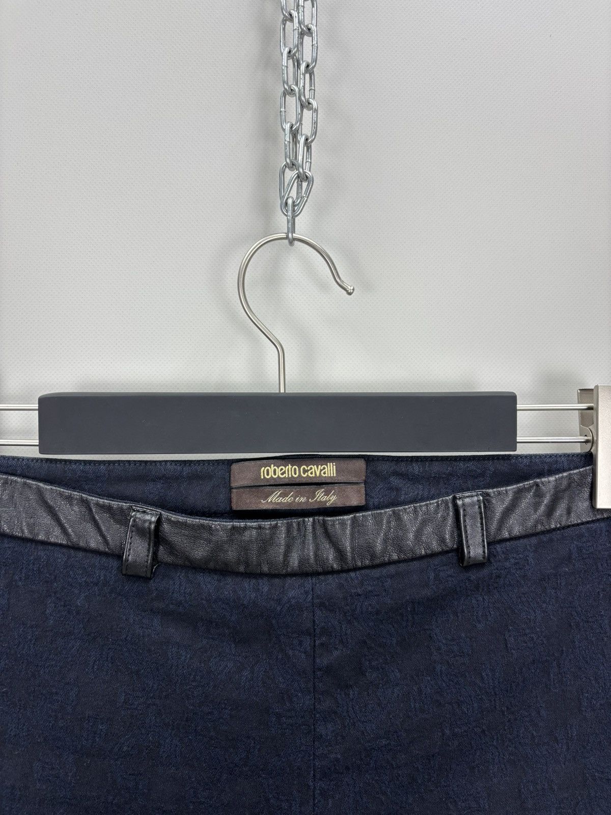 Roberto Cavalli Womens pants Roberto Cavalli Size 42 Color Blue Size 28" / US 6 / IT 42 - 4 Thumbnail