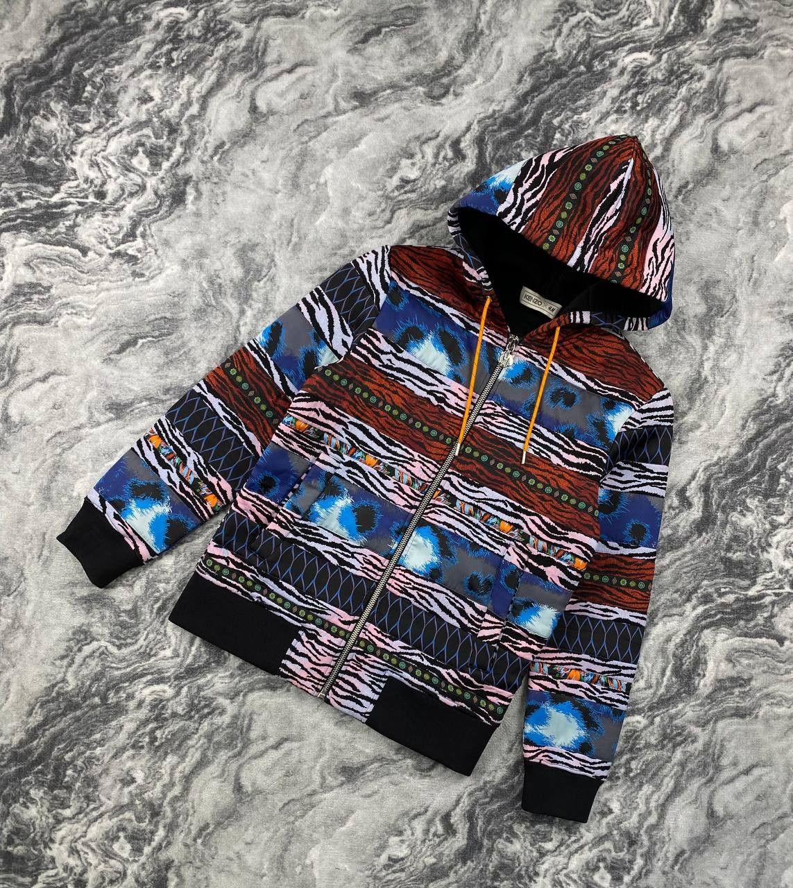 Kenzo Kenzo x H&M Animal Print Hooded Jacket Men Size S Multicolor Size US S / EU 44-46 / 1 - 1 Thumbnail