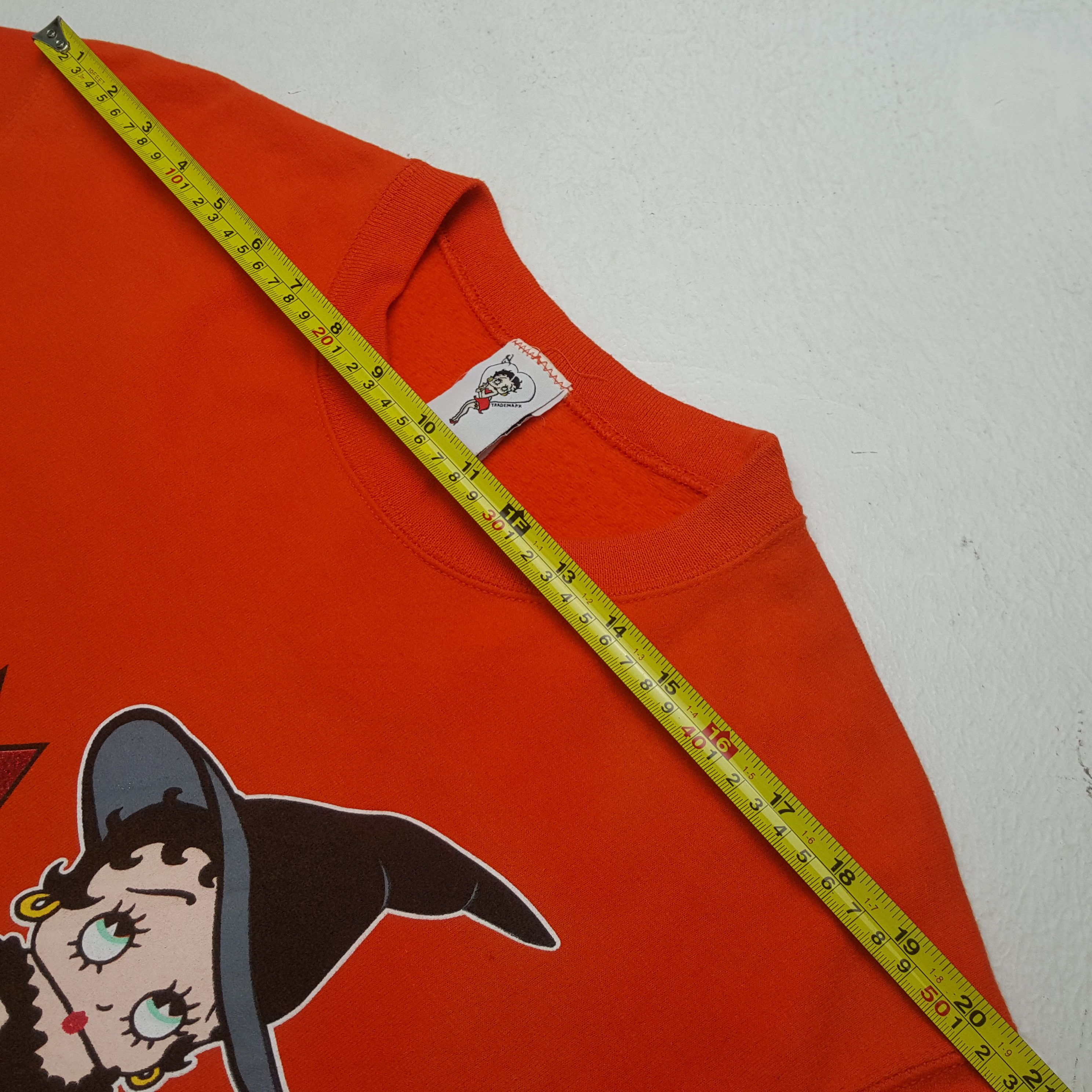 Cartoon Network Vintage Betty Boop Halloween Style Sweatshirt RR5 Size US M / EU 48-50 / 2 - 6 Thumbnail