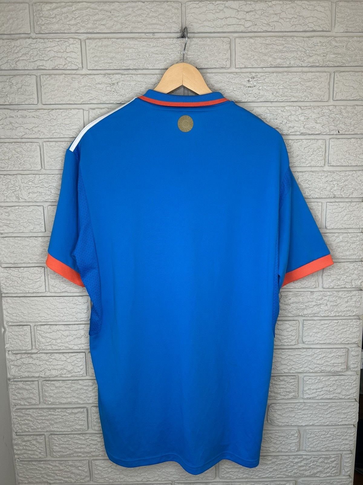 Adidas Adidas India Cricket Jersey Size US XL / EU 56 / 4 - 8 Thumbnail
