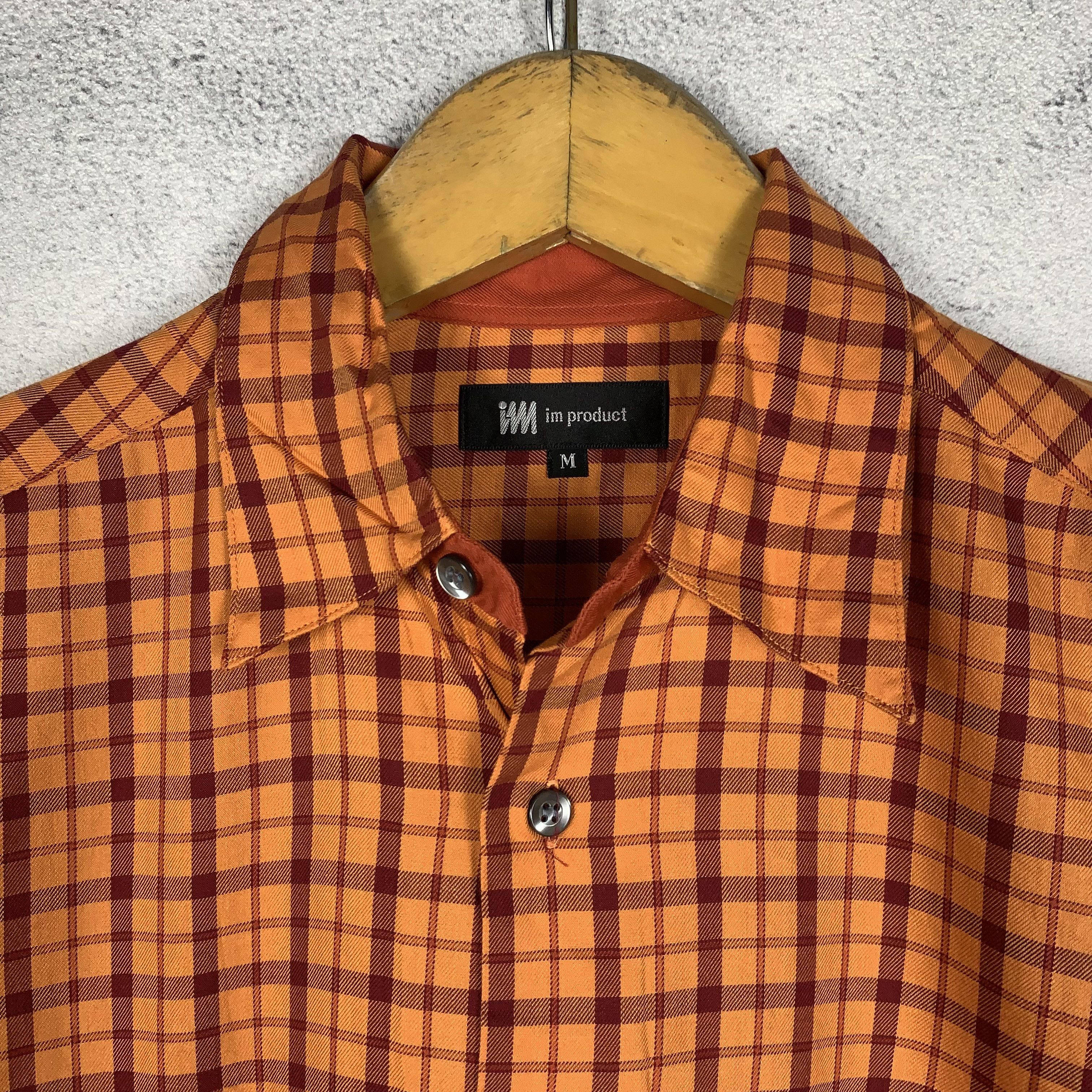 Issey Miyake Issey Miyake Plaid Button Up Shirt Size US M / EU 48-50 / 2 - 4 Thumbnail