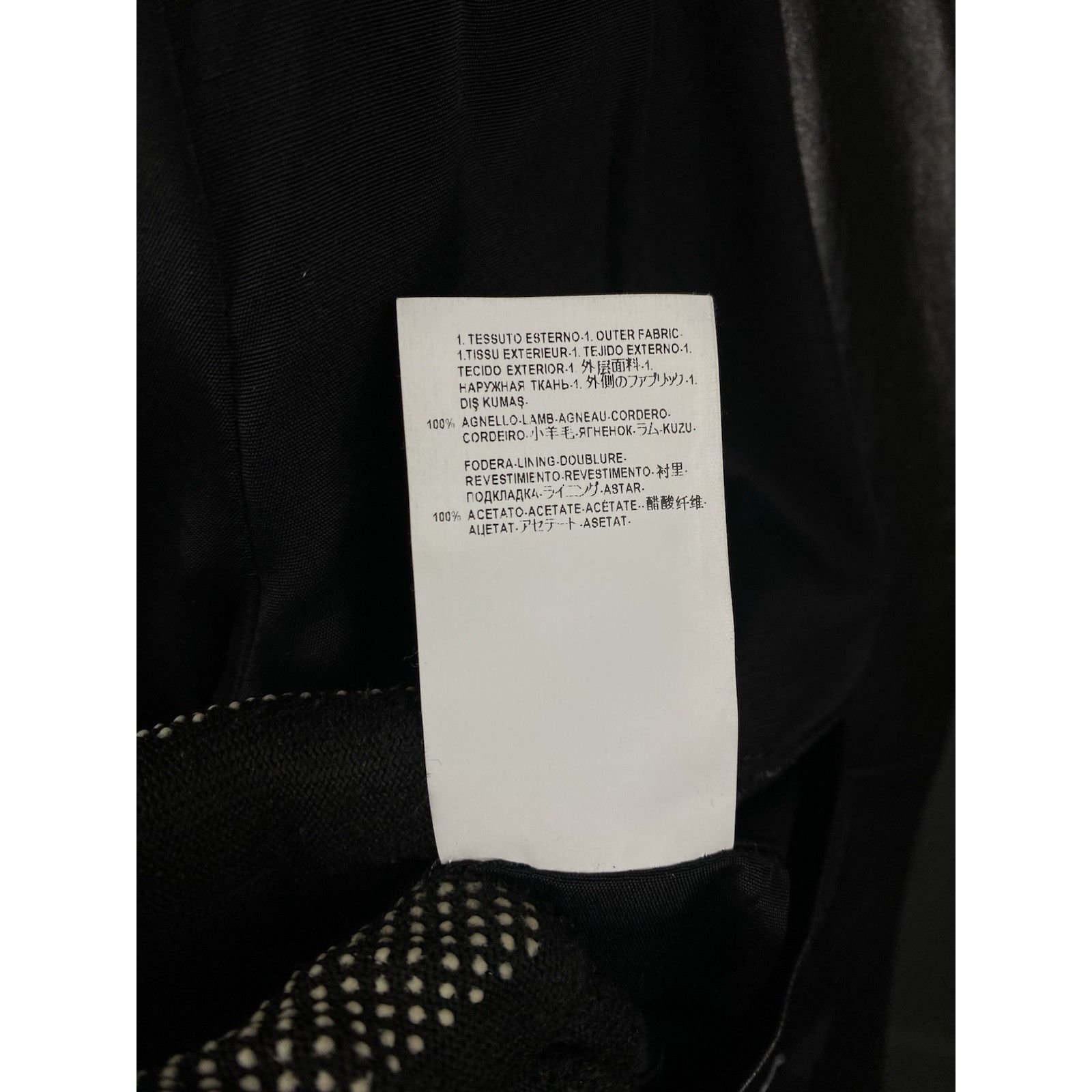 Versace Versace Collection Men's Black Leather Bomber Jacket Size 5 Size US M / EU 48-50 / 2 - 12 Thumbnail