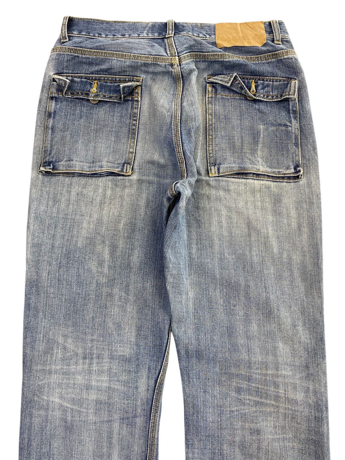 Other Japanese Brand Acid Wash Style Bush Pants Jeans Size US 32 / EU 48 - 4 Thumbnail