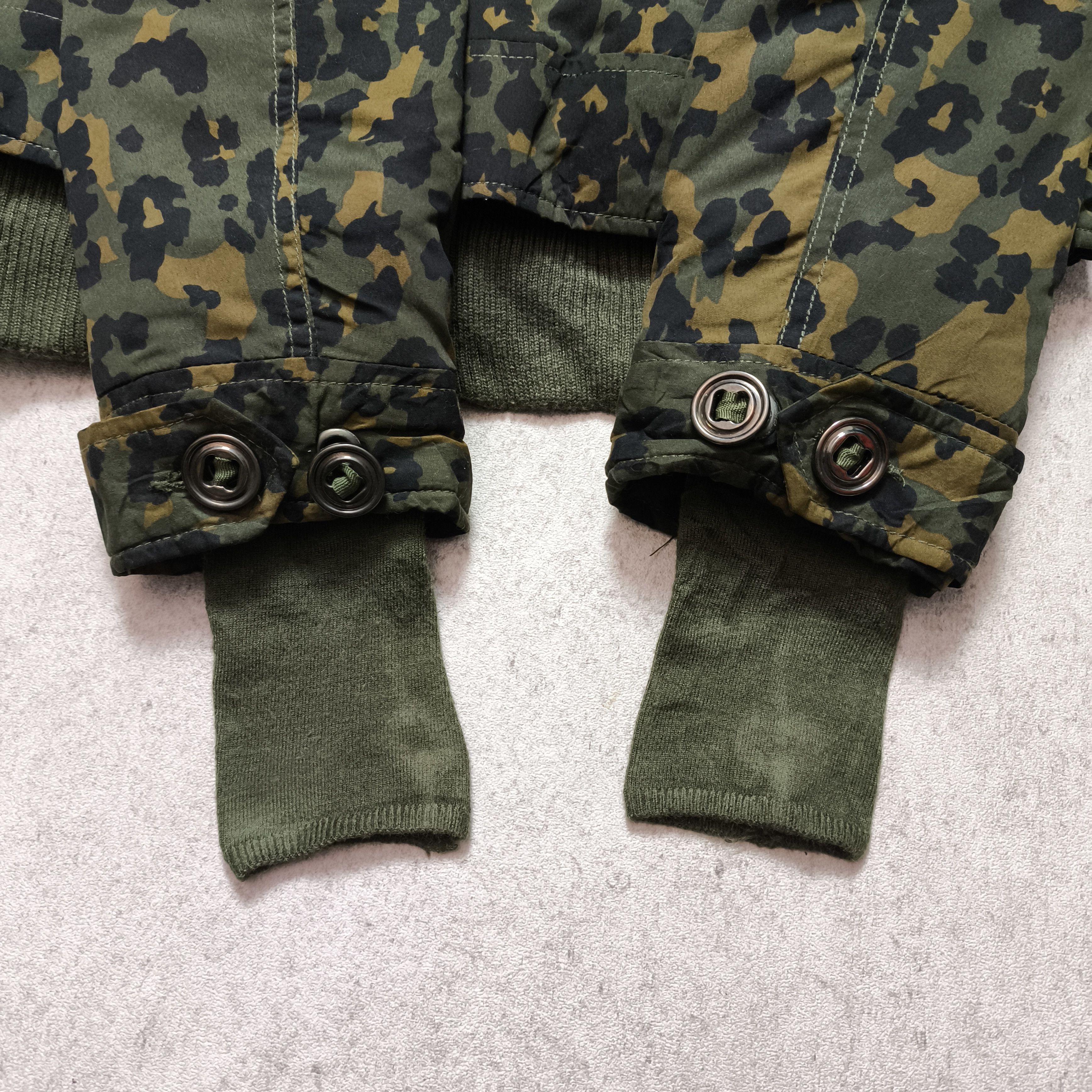 Le Grande Bleu (L.G.B.) SLY Camouflage Fur Racoon Jacket Size US M / EU 48-50 / 2 - 9 Thumbnail