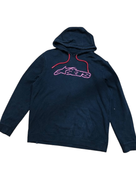 Alpinestars Vintage Alpinestars Big Y2K Logo Hoodie Size XL Size US XL / EU 56 / 4 - 1 Thumbnail