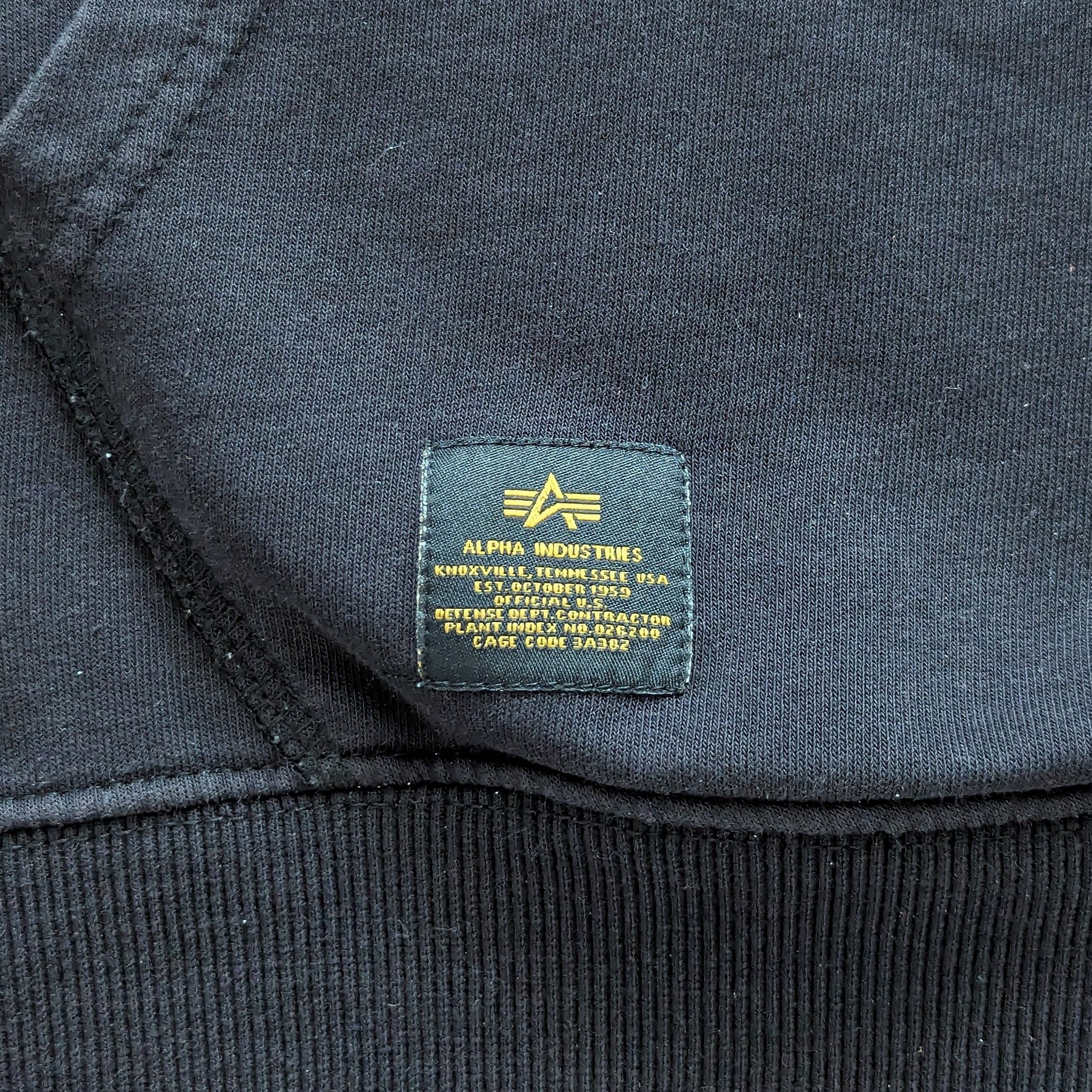 Alpha Industries Alpha Industries Men's Hoodie With Stripes On The Sides XL Size US XL / EU 56 / 4 - 4 Thumbnail