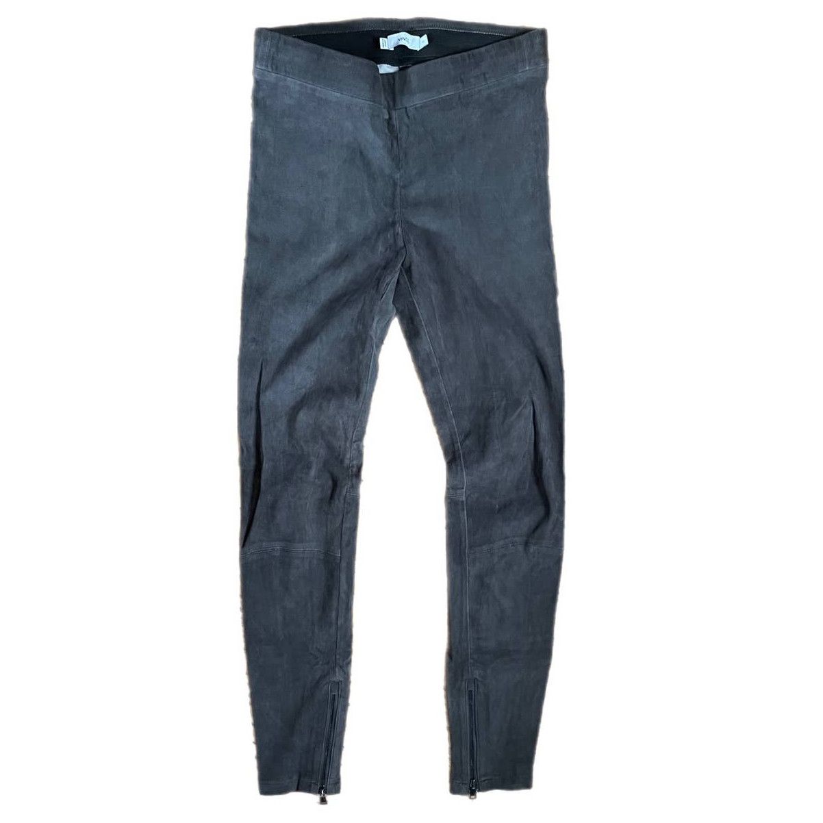 image of NWOT Vince Gray Suede Skinny Leggings Pants - Small in Grey, Women's (Size 27)