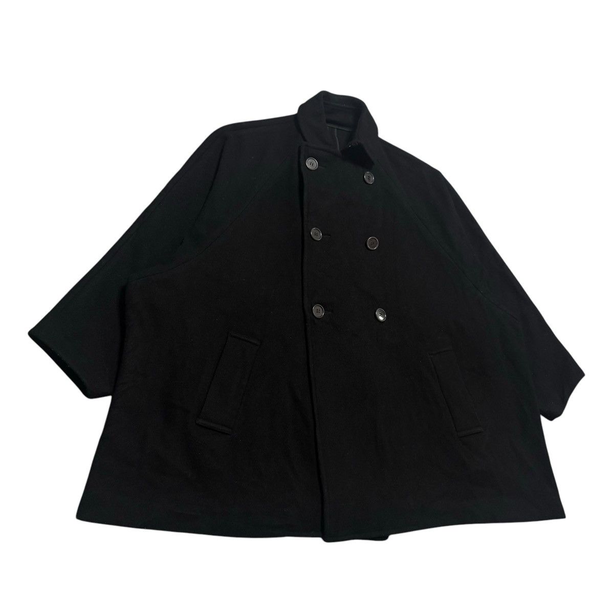 Yohji Yamamoto Y’s Yohji Yamamoto Double Breasted Sample Overcoat Size US L / EU 52-54 / 3 - 3 Thumbnail