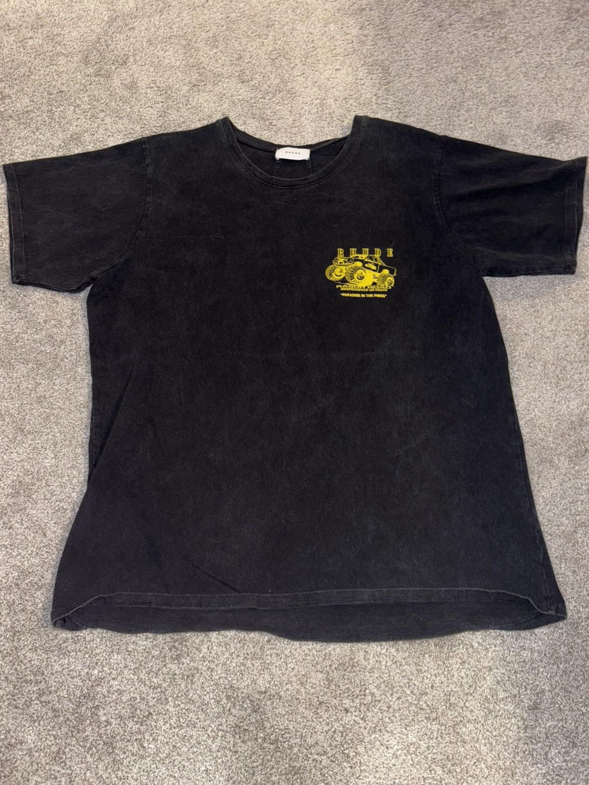 Rhude Rhude Razor Road Tee Size US L / EU 52-54 / 3 - 1 Thumbnail