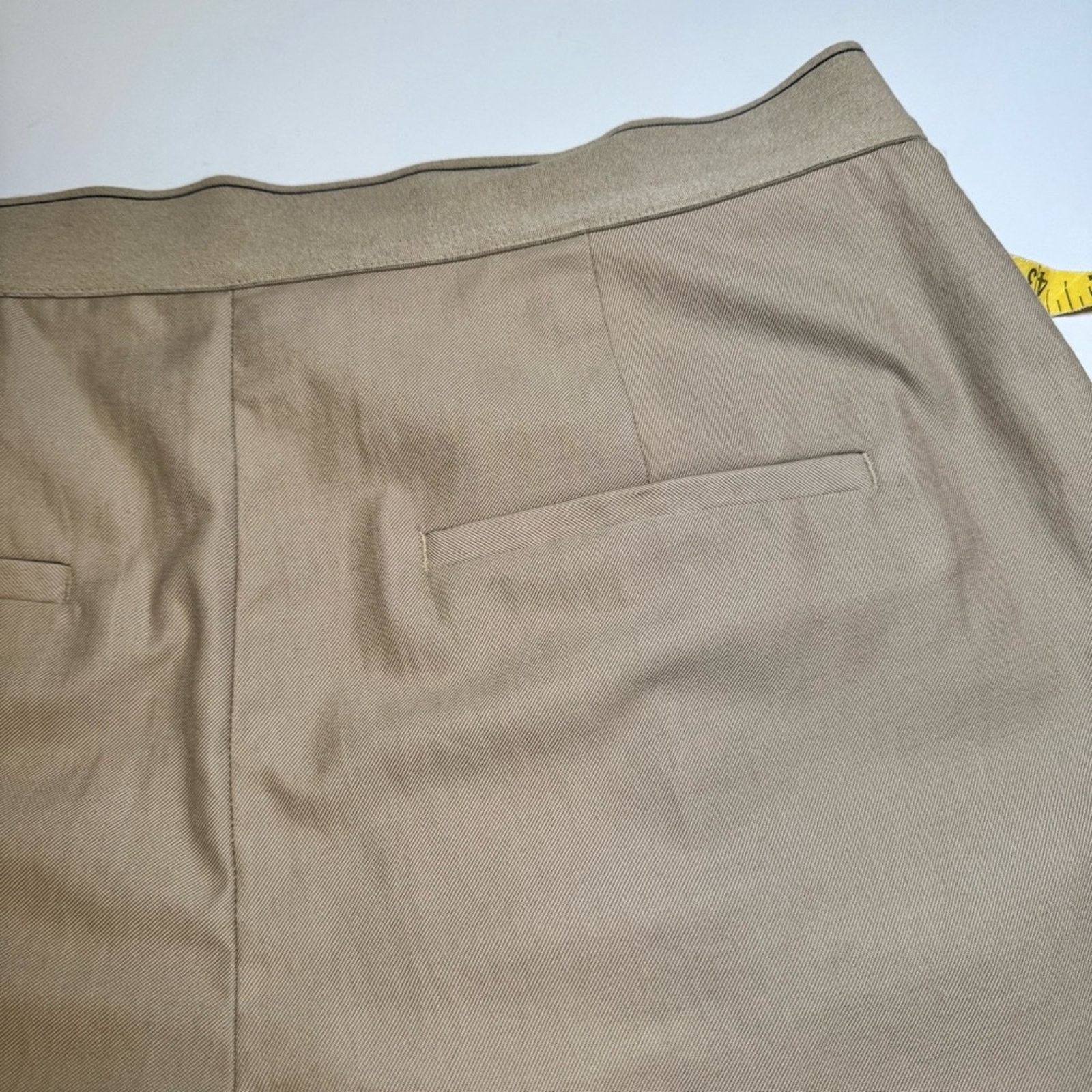 Vince Vince Beige Wide-Leg Trousers Size 30" / US 8 / IT 44 - 10 Thumbnail