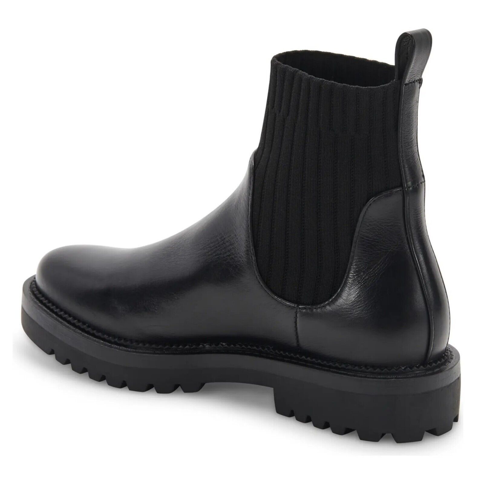 The Unbranded Brand Aqua College Women Black Waterproof Leather Booties Size 11M Size US 11 / IT 41 - 2 Thumbnail