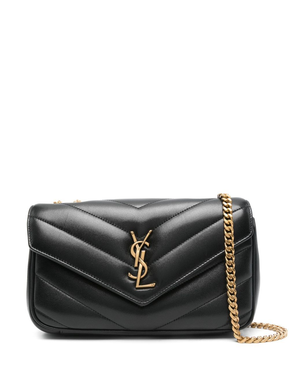 Saint Laurent Paris LOULOU SMALL LEATHER SHOULDER BAG Size ONE SIZE - 1 Thumbnail