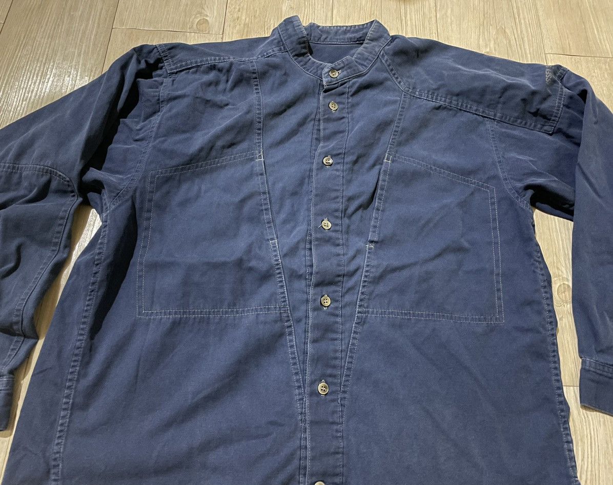Issey Miyake Vintage Issey Miyake Skyline Pullover Button Up Tee Size US M / EU 48-50 / 2 - 2 Thumbnail