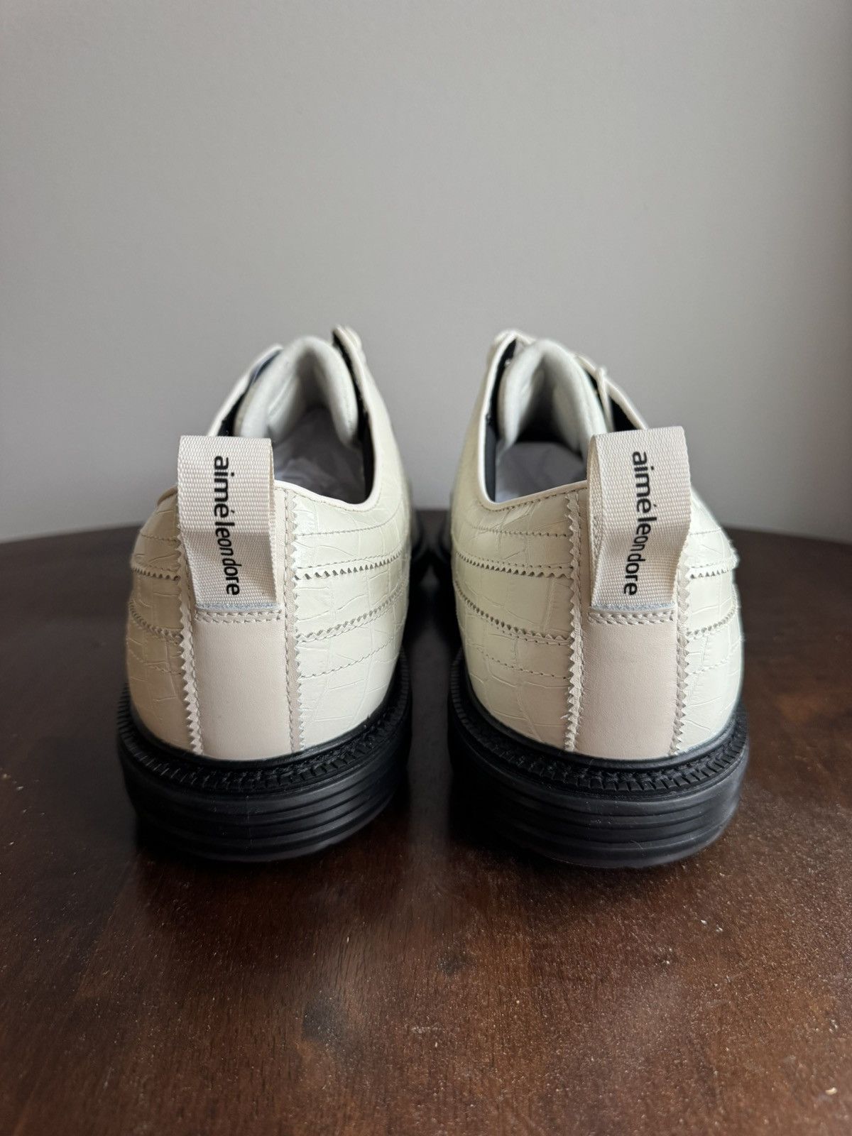 Aime Leon Dore ALD / FootJoy Croc-Embossed Premiere Series Marquis Size US 13 / EU 46 - 3 Thumbnail