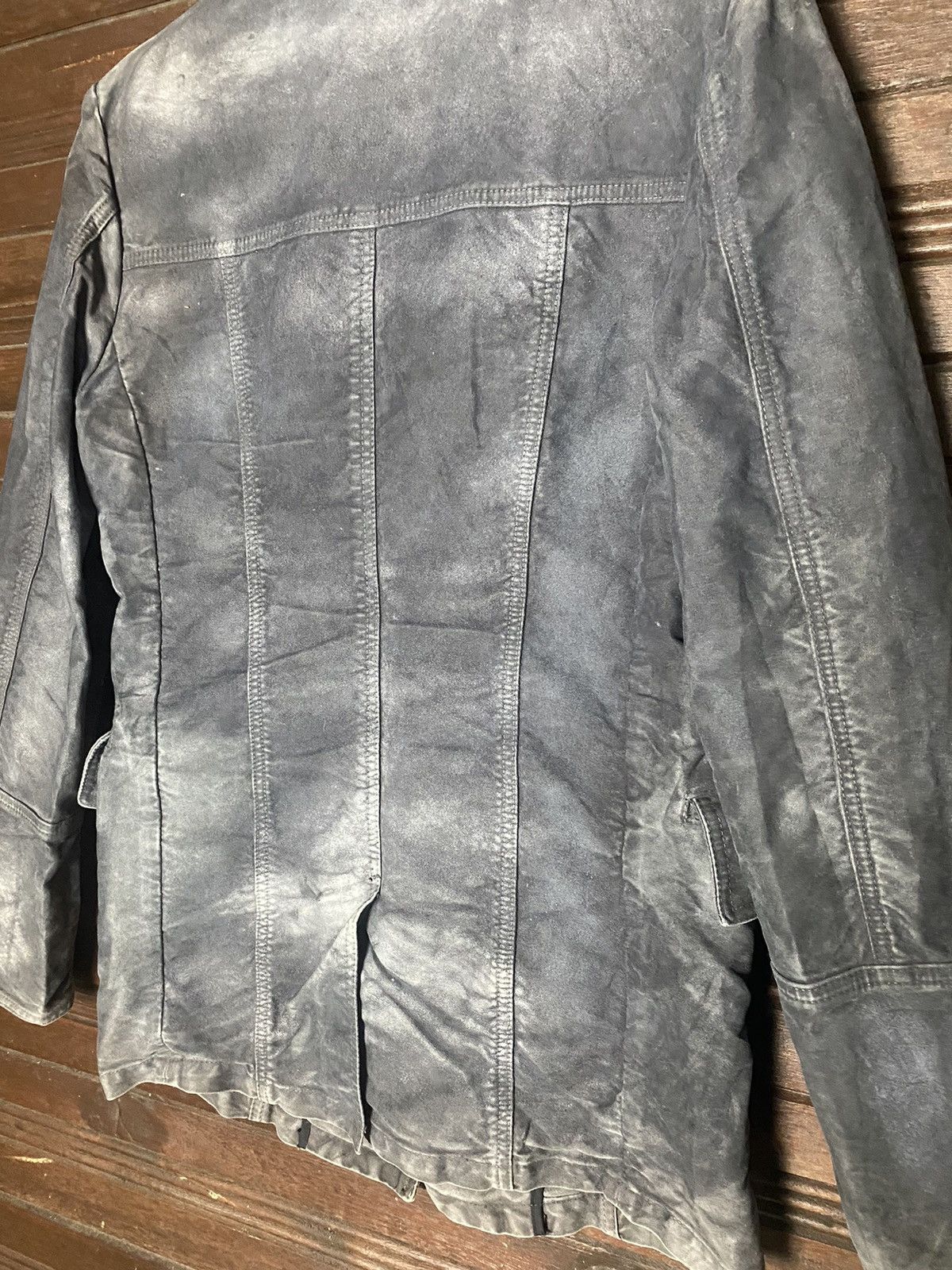 5351 POUR LES HOMMES 5351 Pour Les Hommes Cowhide Leather Trench Coat Size US M / EU 48-50 / 2 - 7 Thumbnail